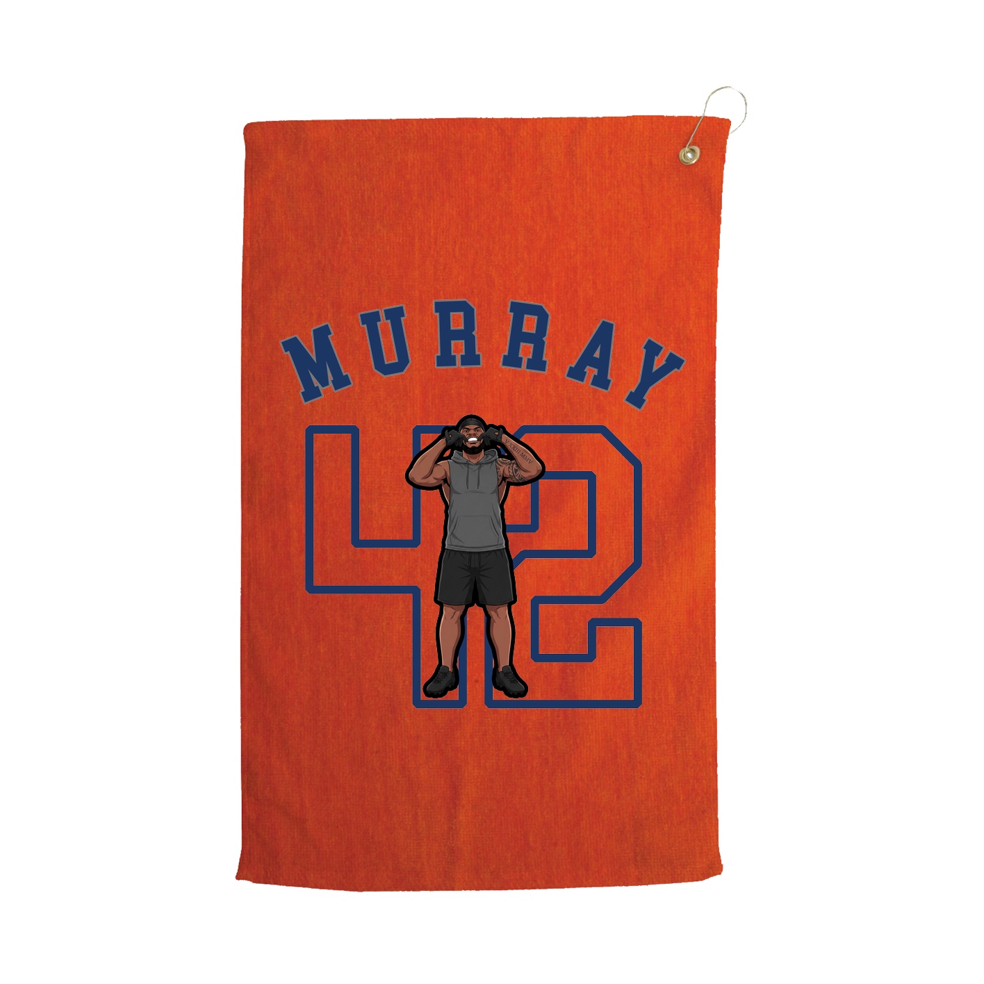 Golf Towel — Shirsey Arch in Orange