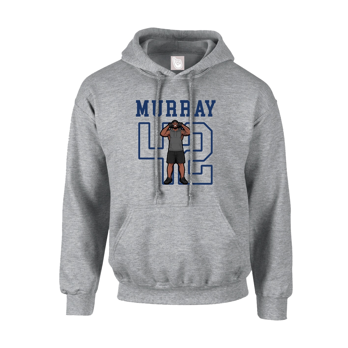Hoodie — Shirsey in Grey