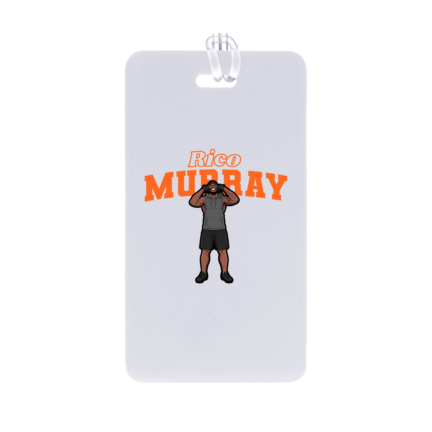 Bag Tag — Name Arch in Classic