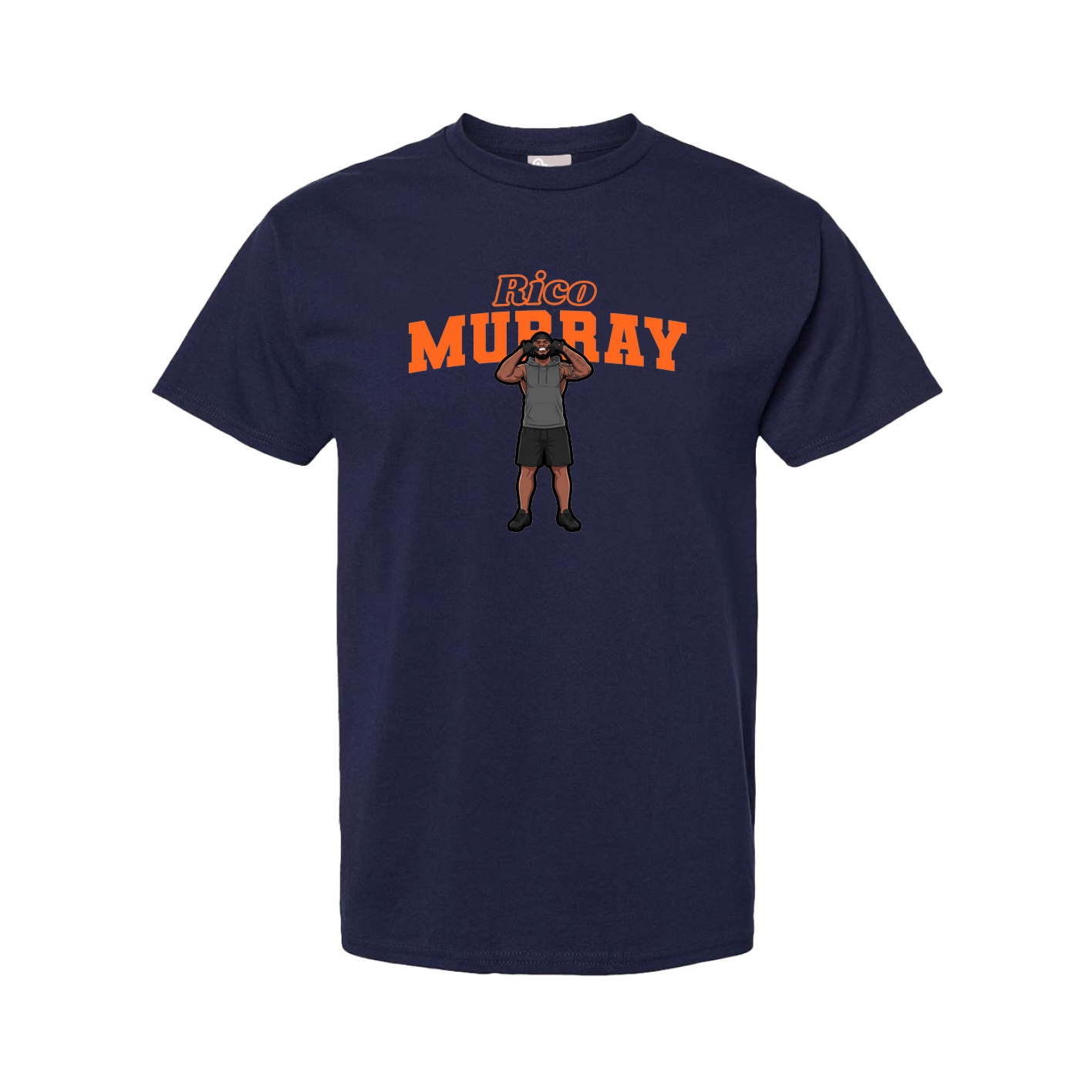 Tee — Name Arch in Navy