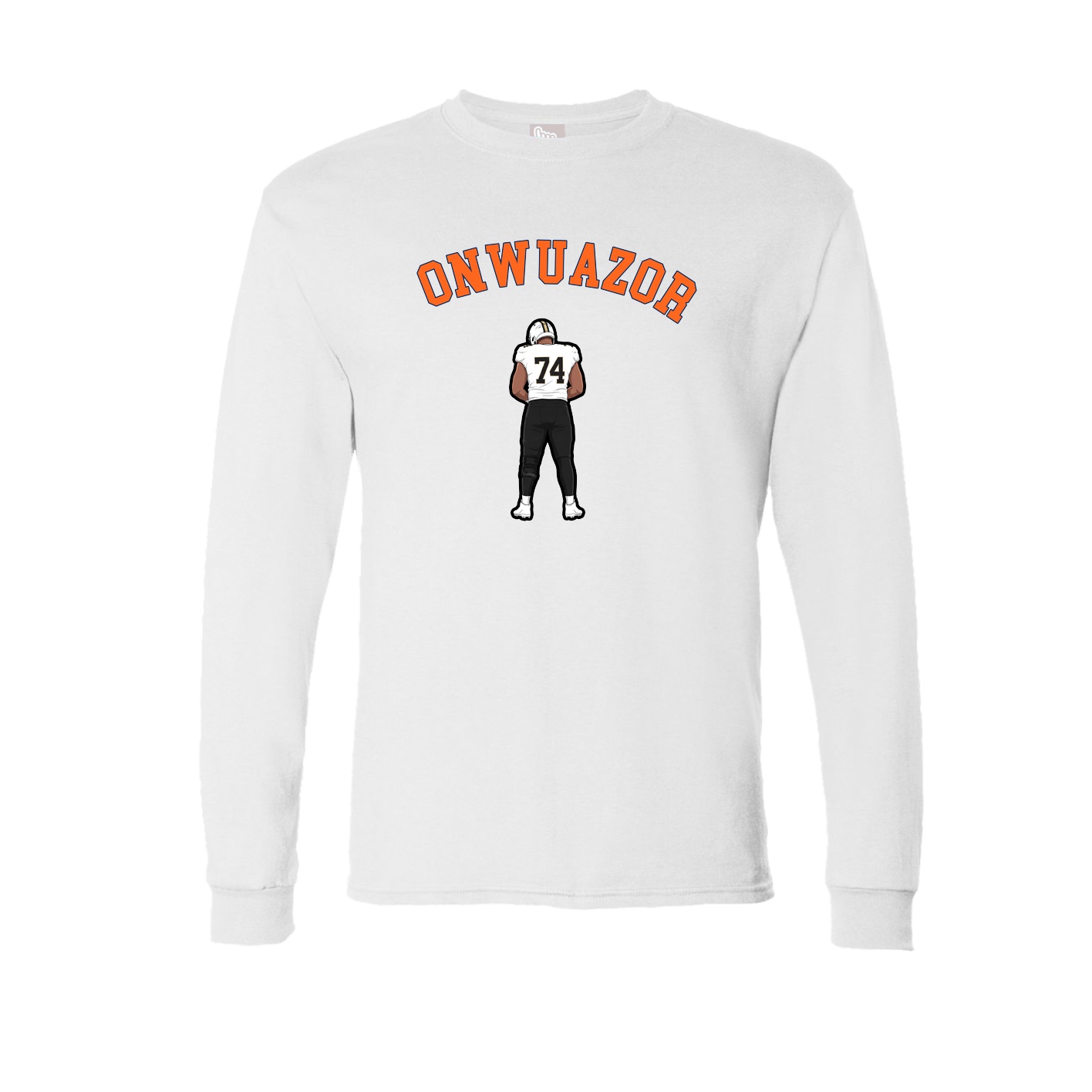 Long Sleeve Tee — Shirsey Arch in White