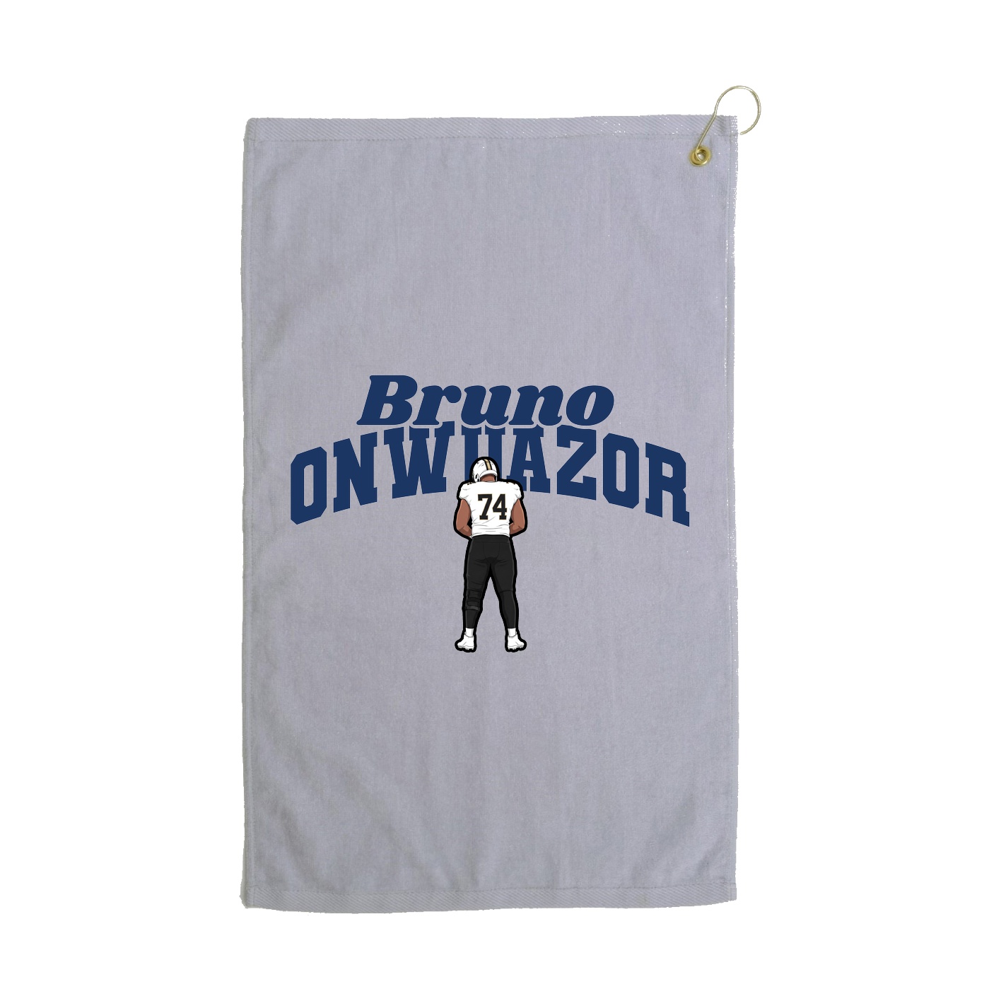 Golf Towel — Signature Arch in Grey
