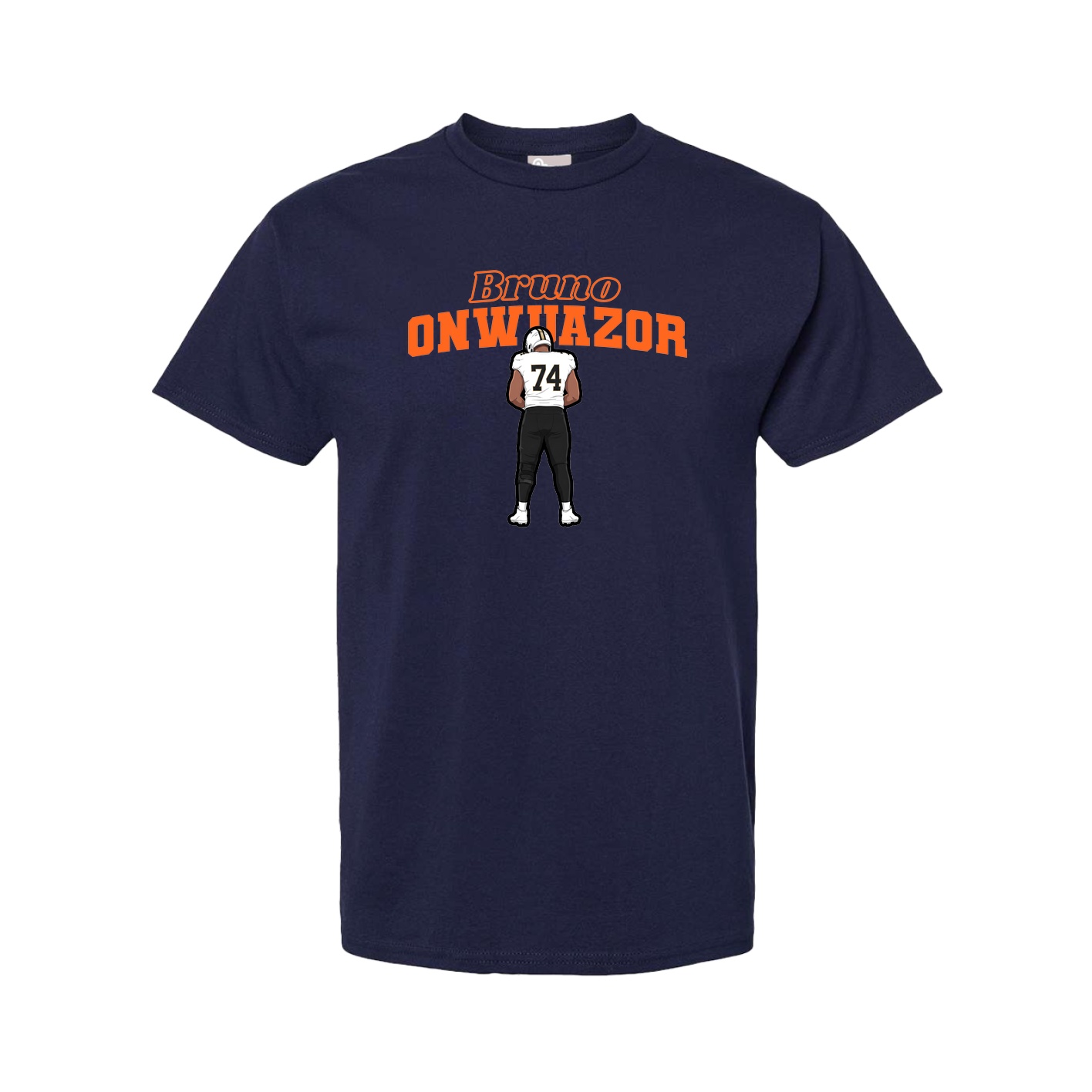 Youth Tee — Name Arch in Navy