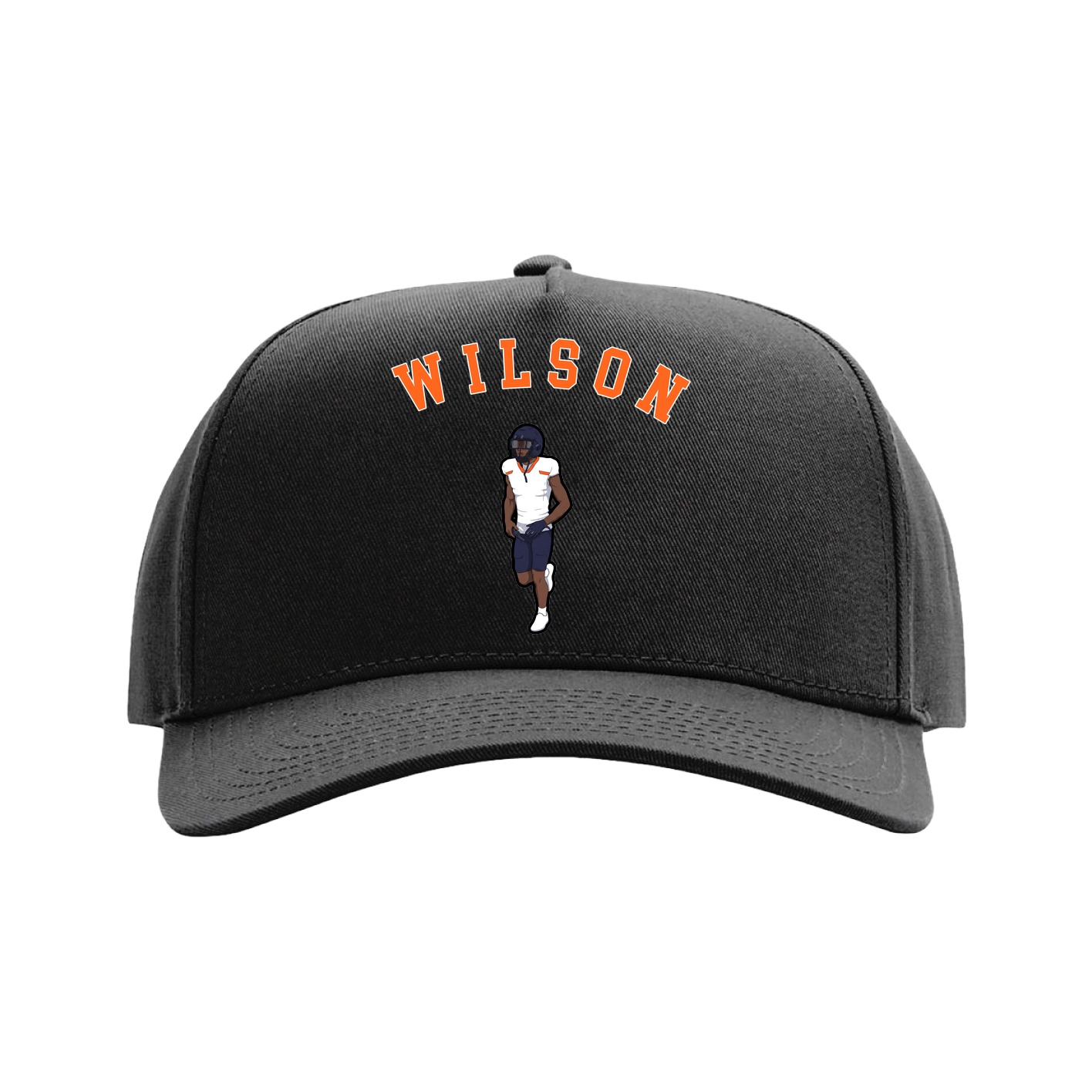 Full Fabric Five-Panel Champ Cap