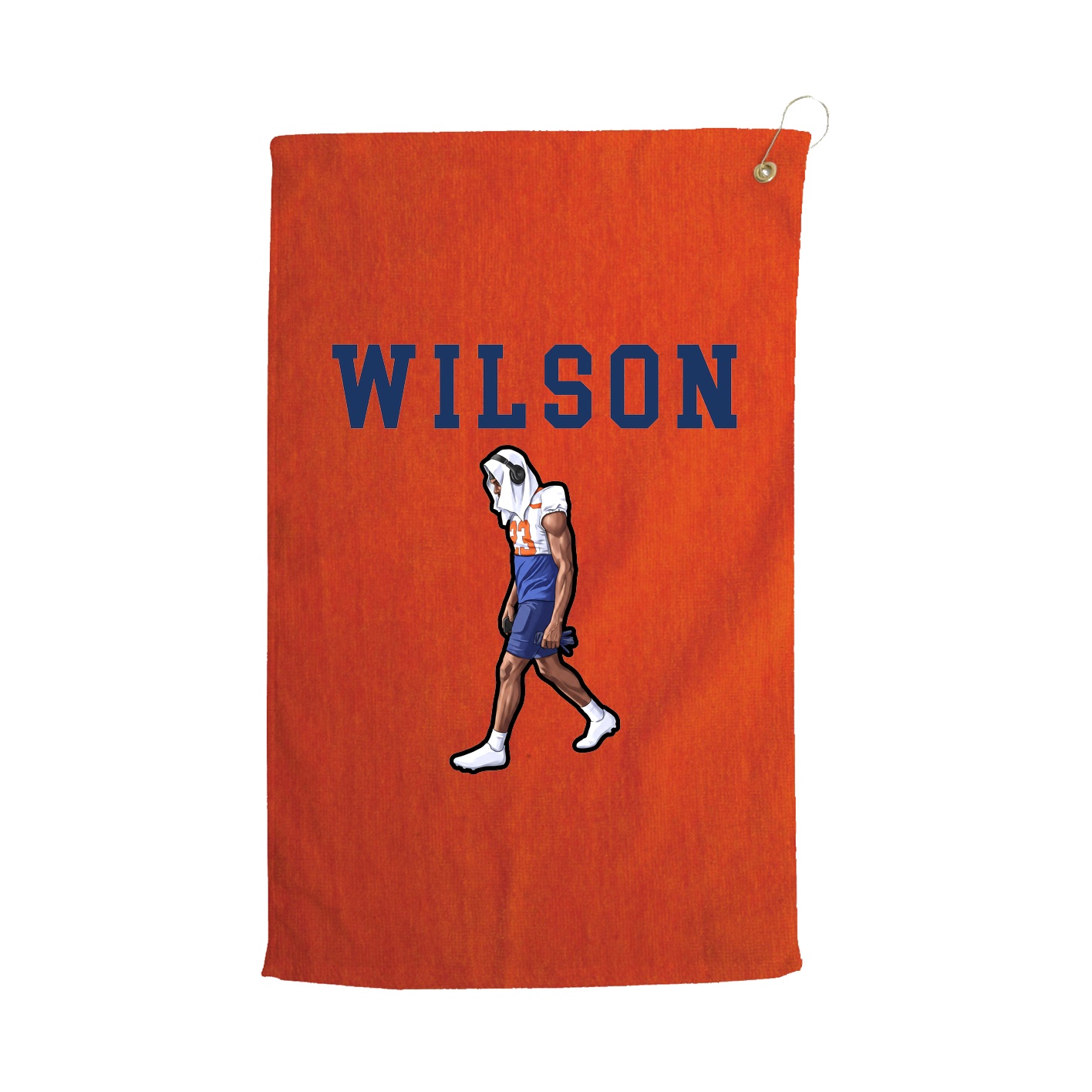 Golf Towel — Shirsey in Orange