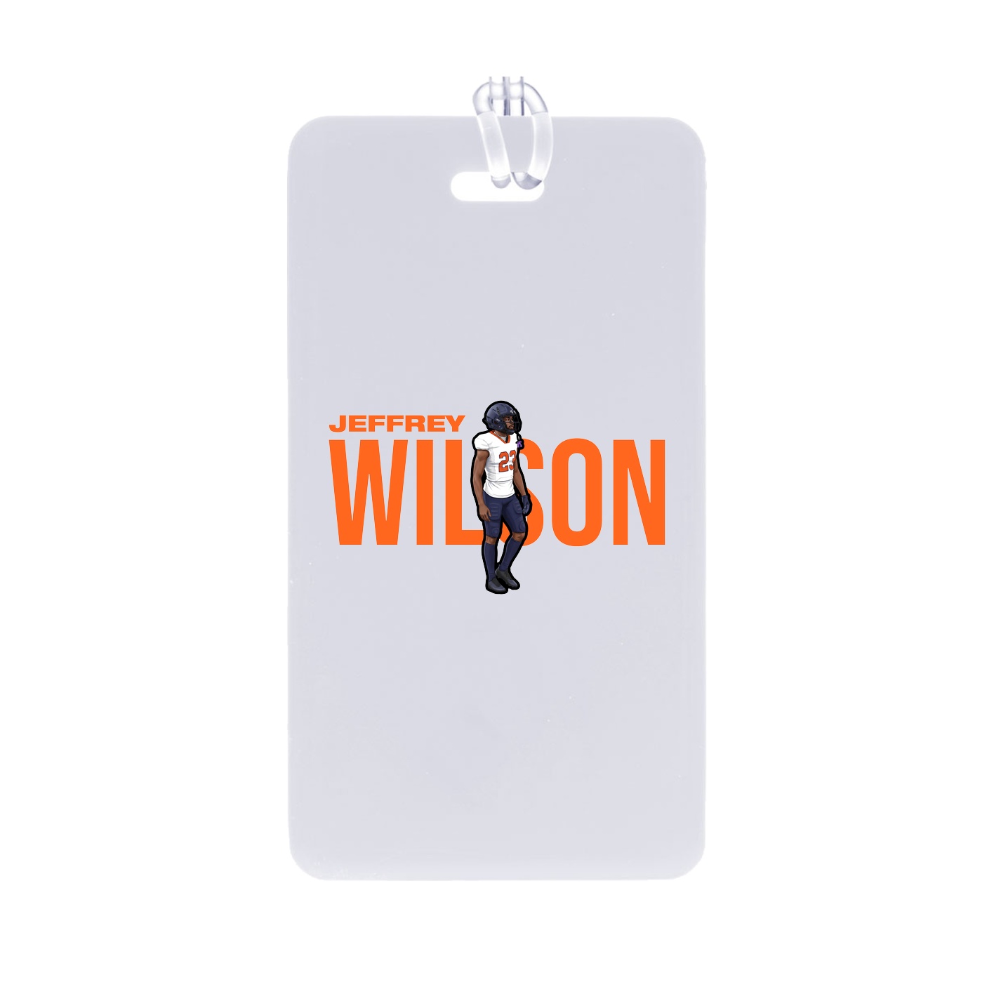 Bag Tag — Player Name in Classic