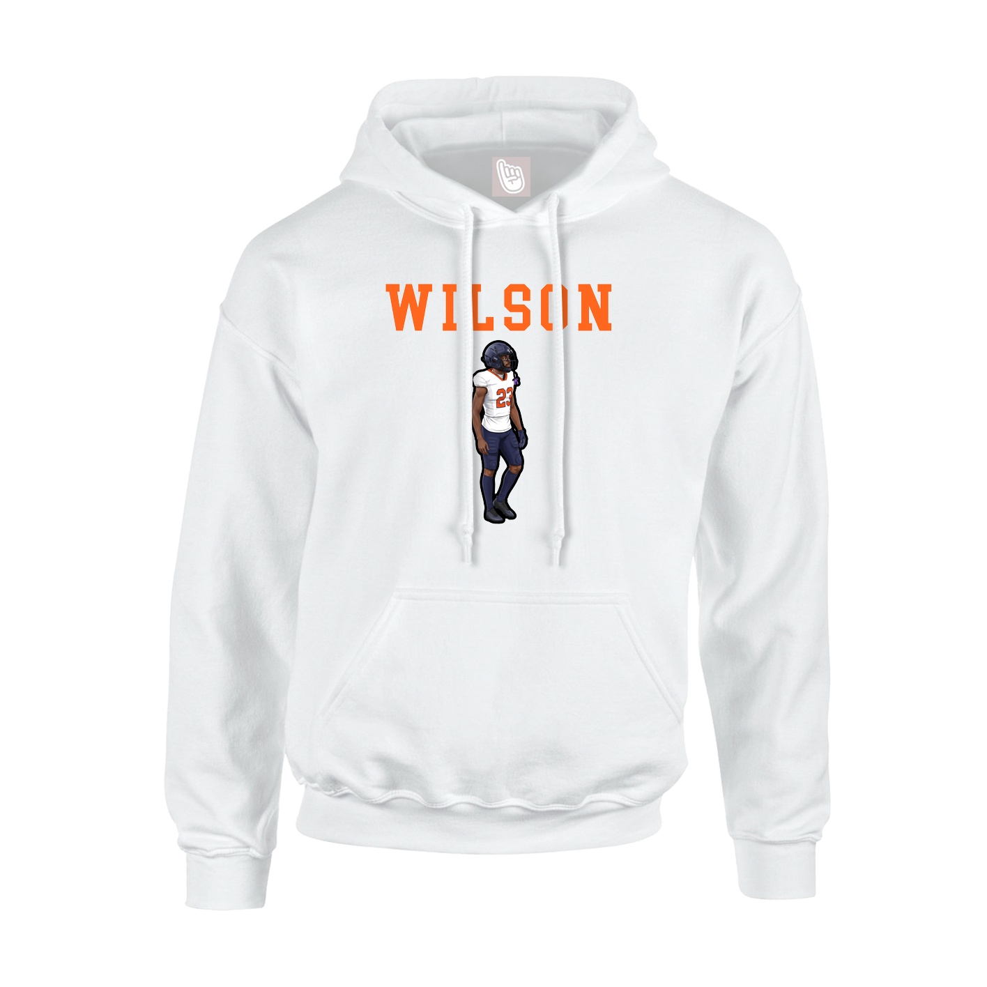 Youth Hoodie — Shirsey in White