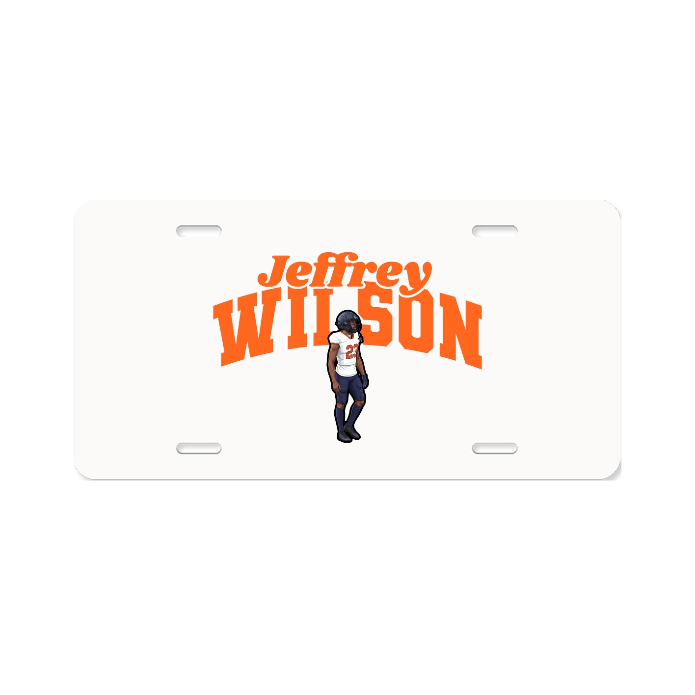 License Plate — Signature Arch in Classic