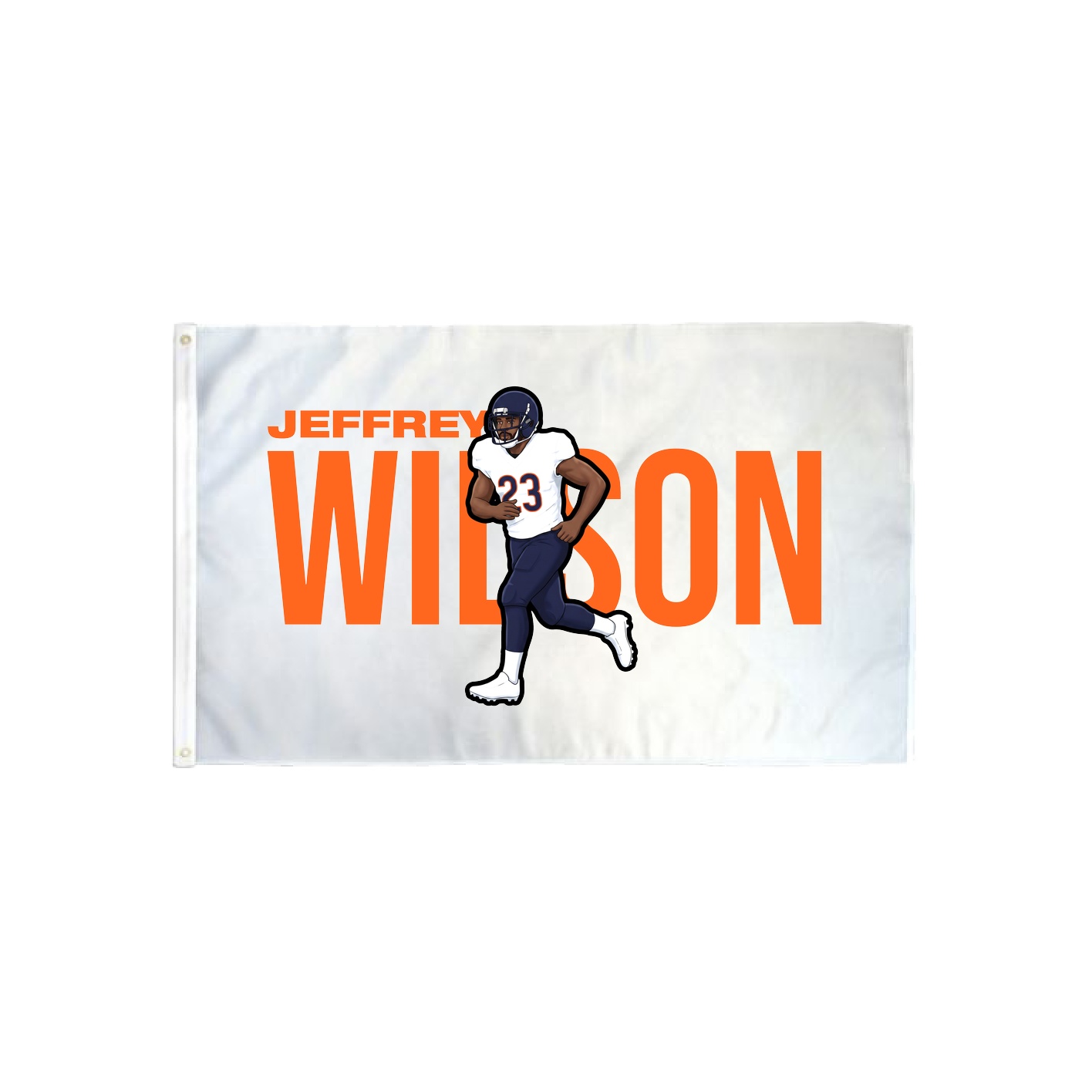 3x5 Flag — Player Name in Classic