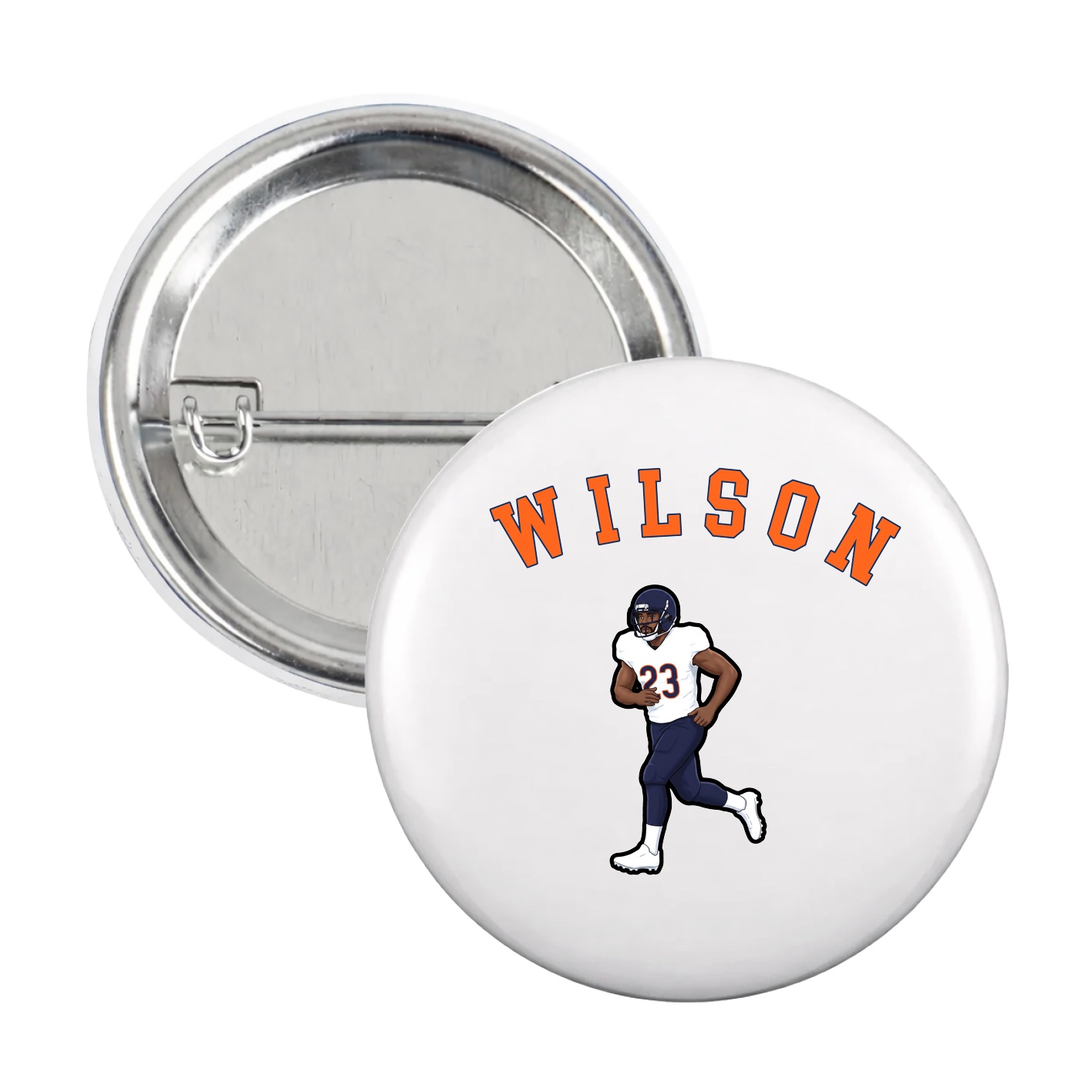 Game Day Button — Shirsey Arch in White