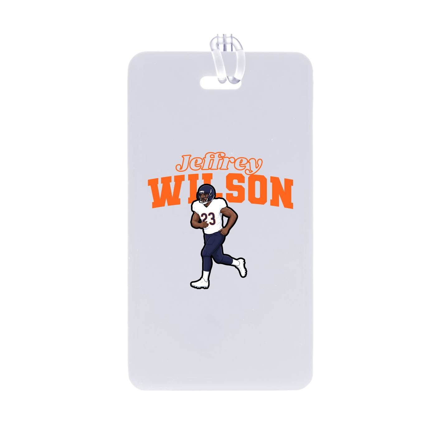 Bag Tag — Name Arch in Classic