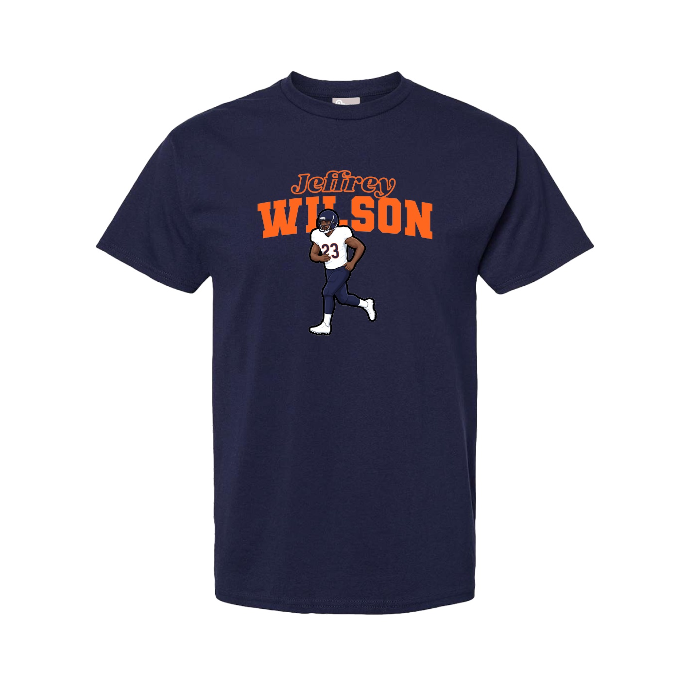 Tee — Name Arch in Navy