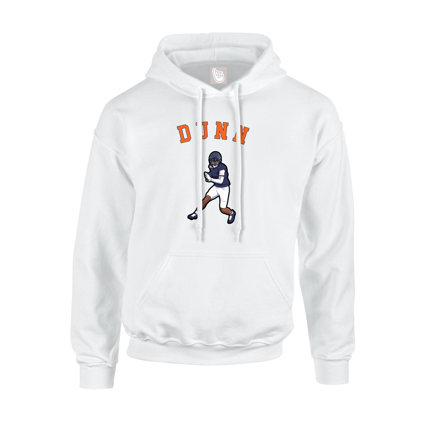 Hoodie — Shirsey Arch in White