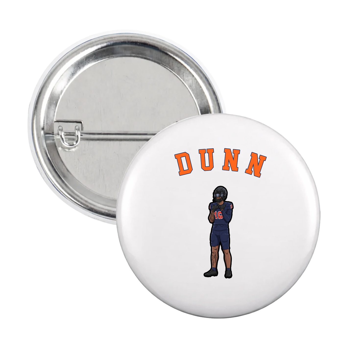 Game Day Button — Shirsey Arch in White