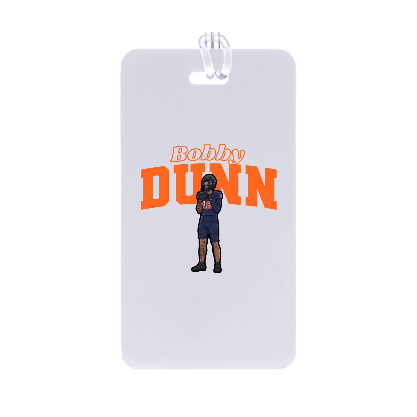 Bag Tag — Name Arch in Classic