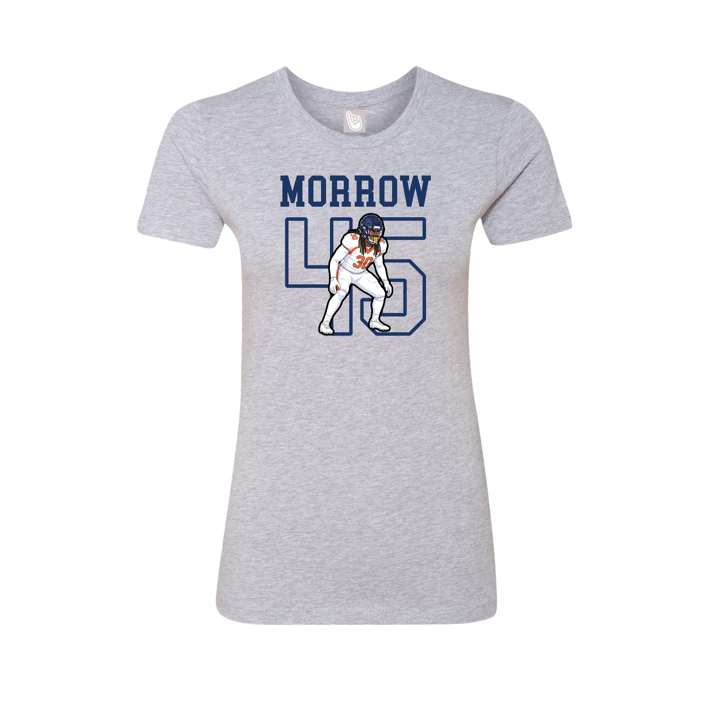 Fitted Women's Tee — Shirsey in Grey