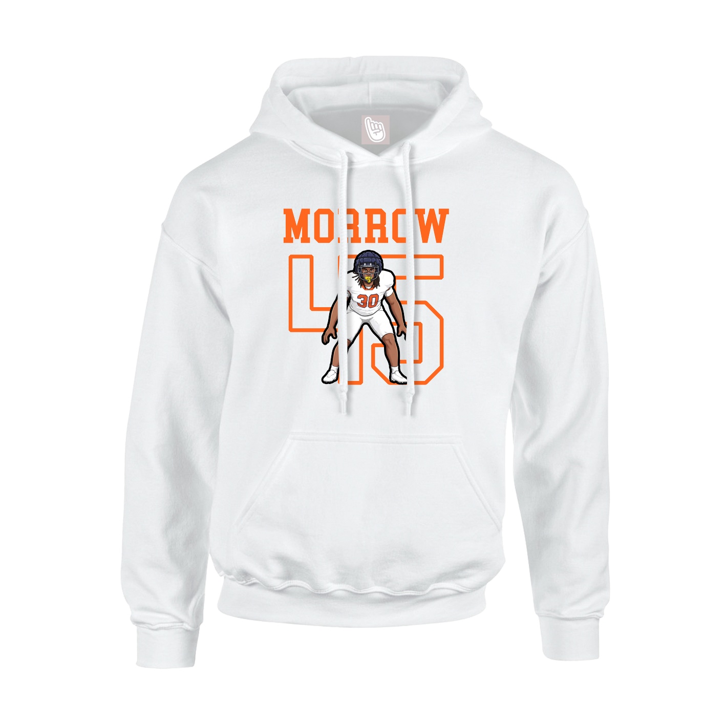 Youth Hoodie — Shirsey in White