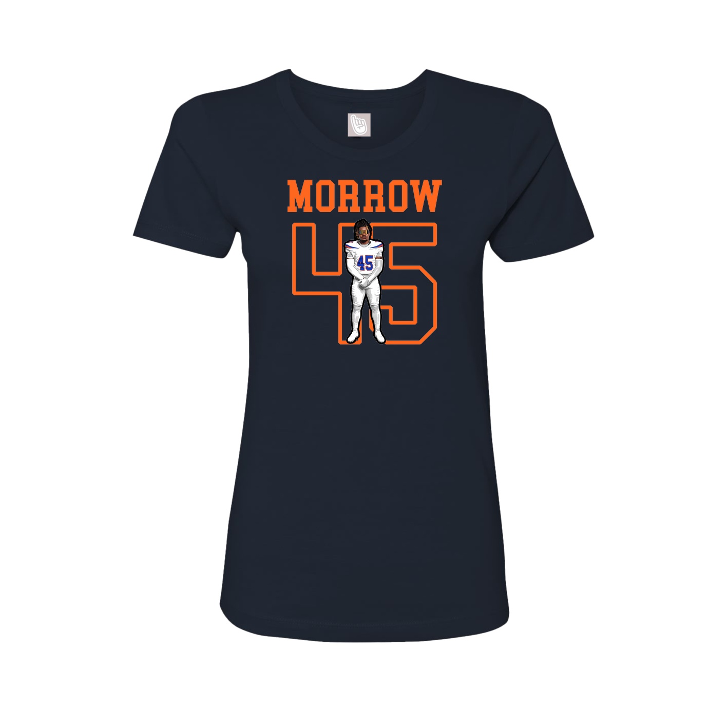 Fitted Women's Tee — Shirsey in Navy