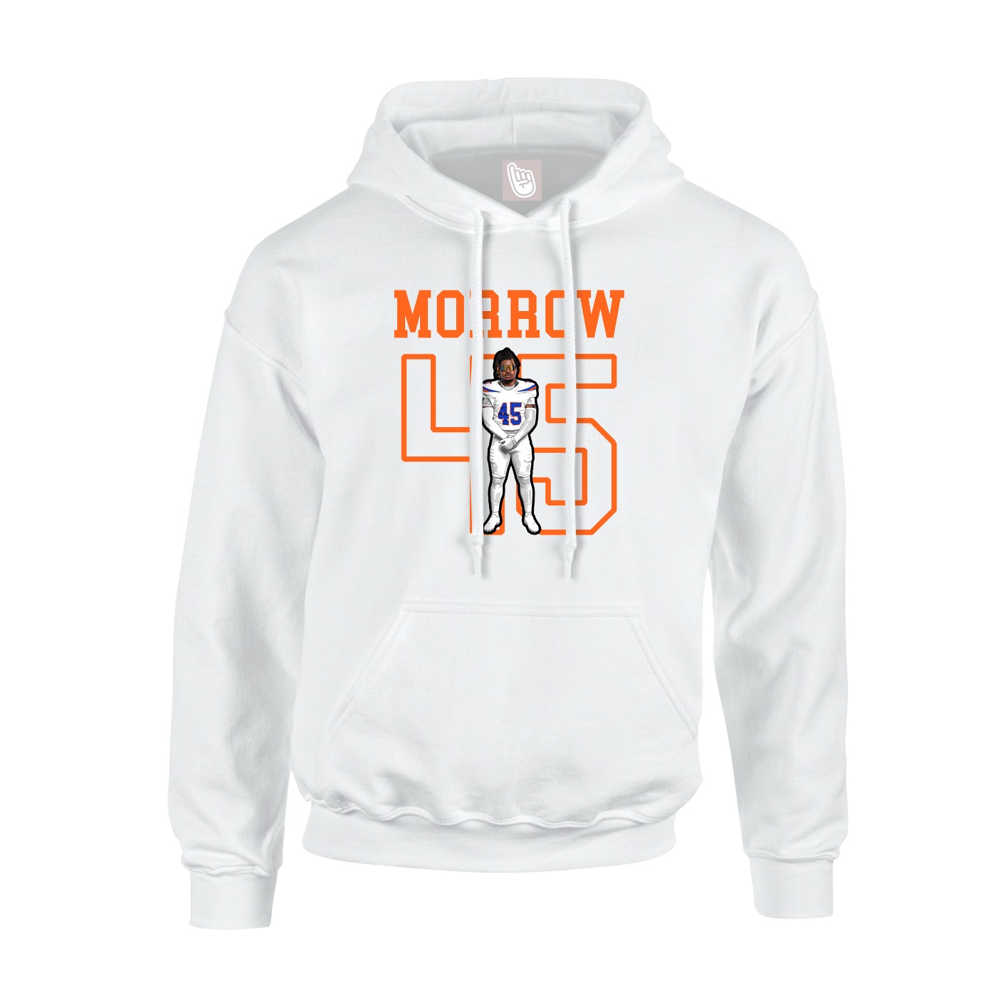 Youth Hoodie — Shirsey in White