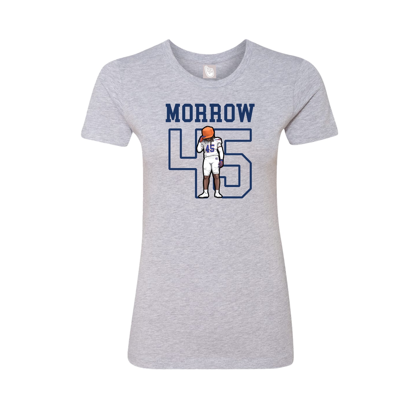 Fitted Women's Tee — Shirsey in Grey