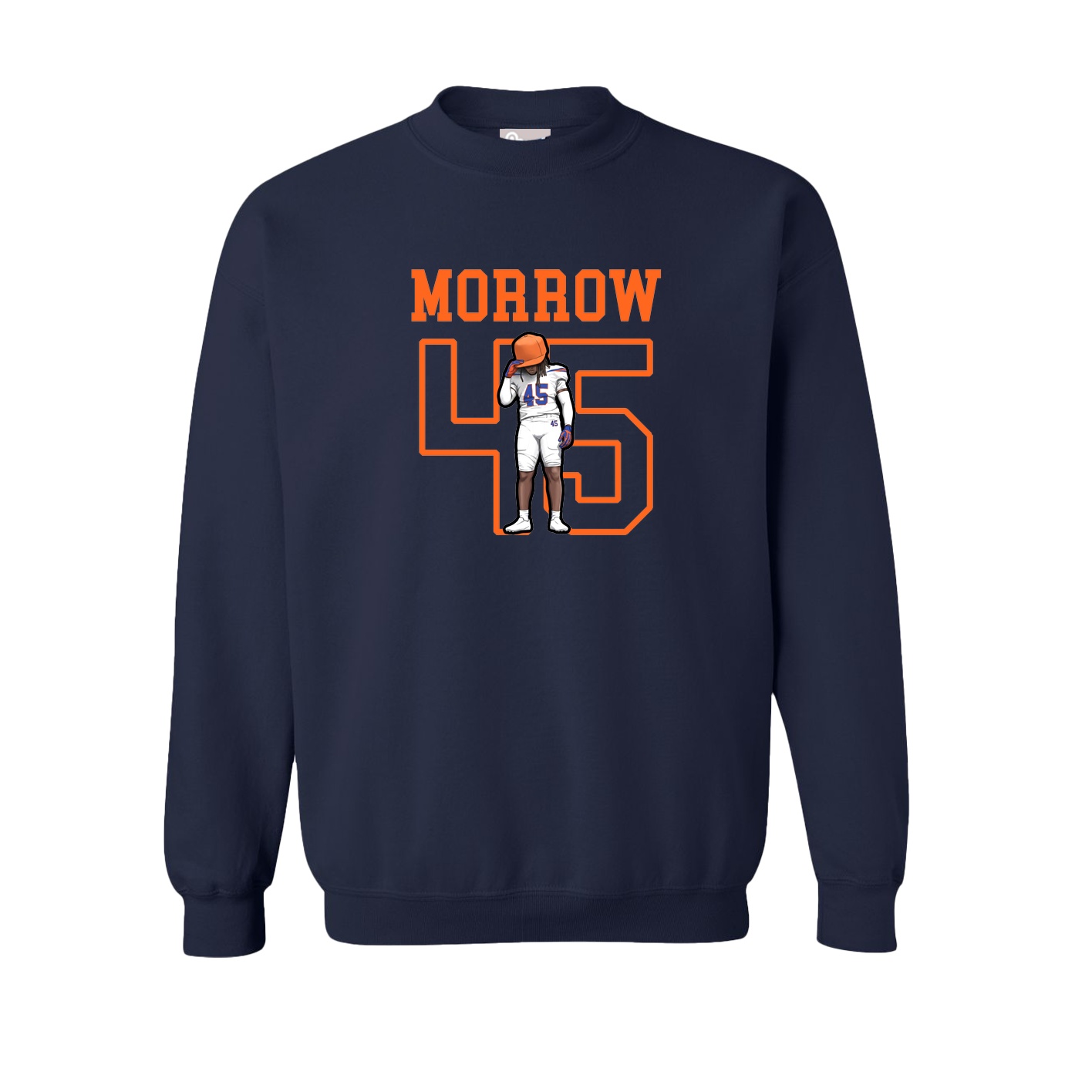 Fleece Crew — Shirsey in Navy