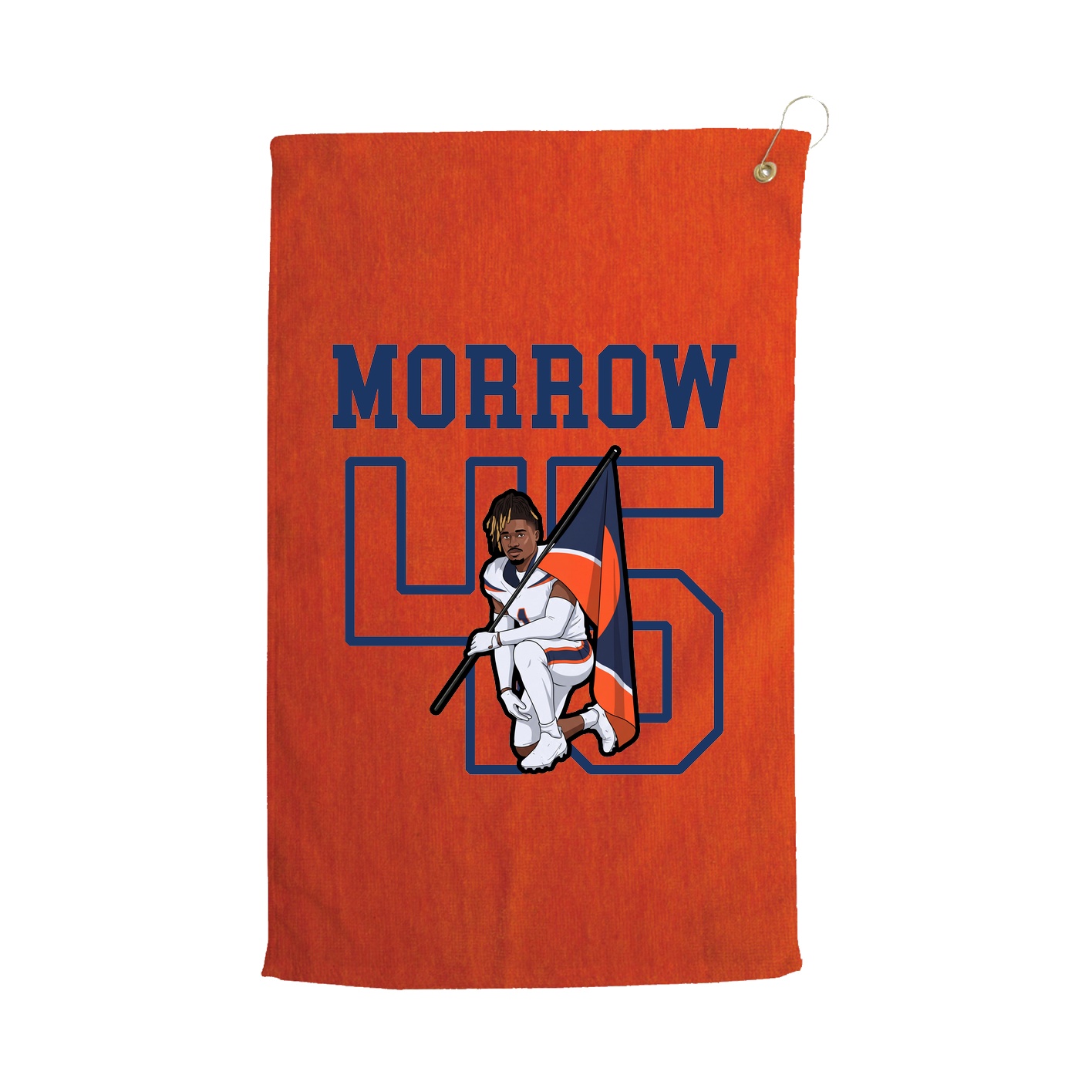 Golf Towel — Shirsey in Orange
