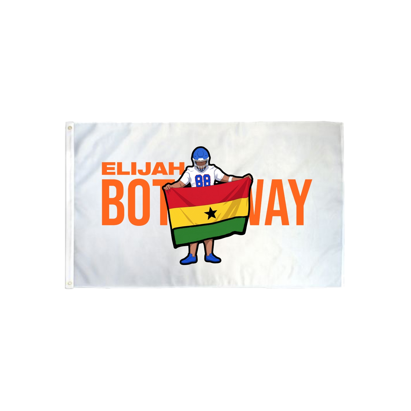 3x5 Flag — Player Name in Classic