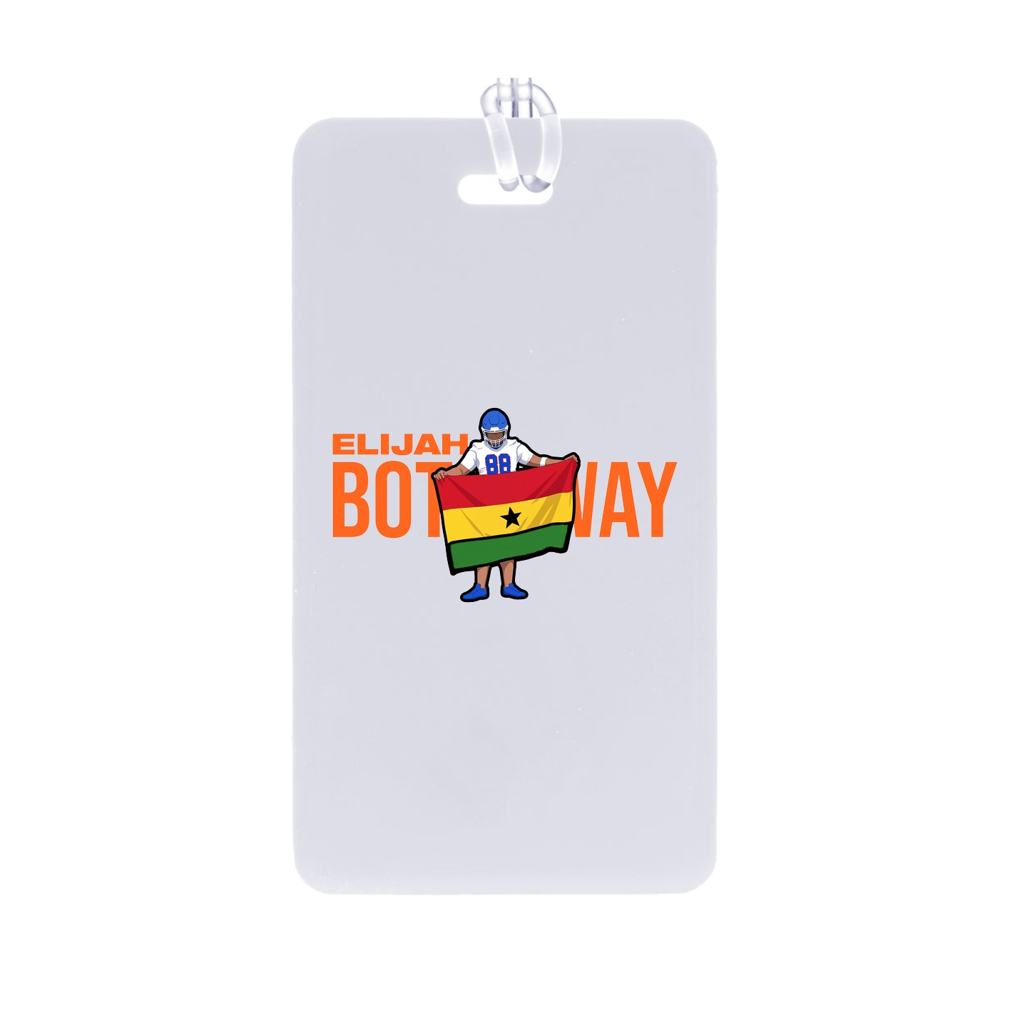 Bag Tag — Player Name in Classic