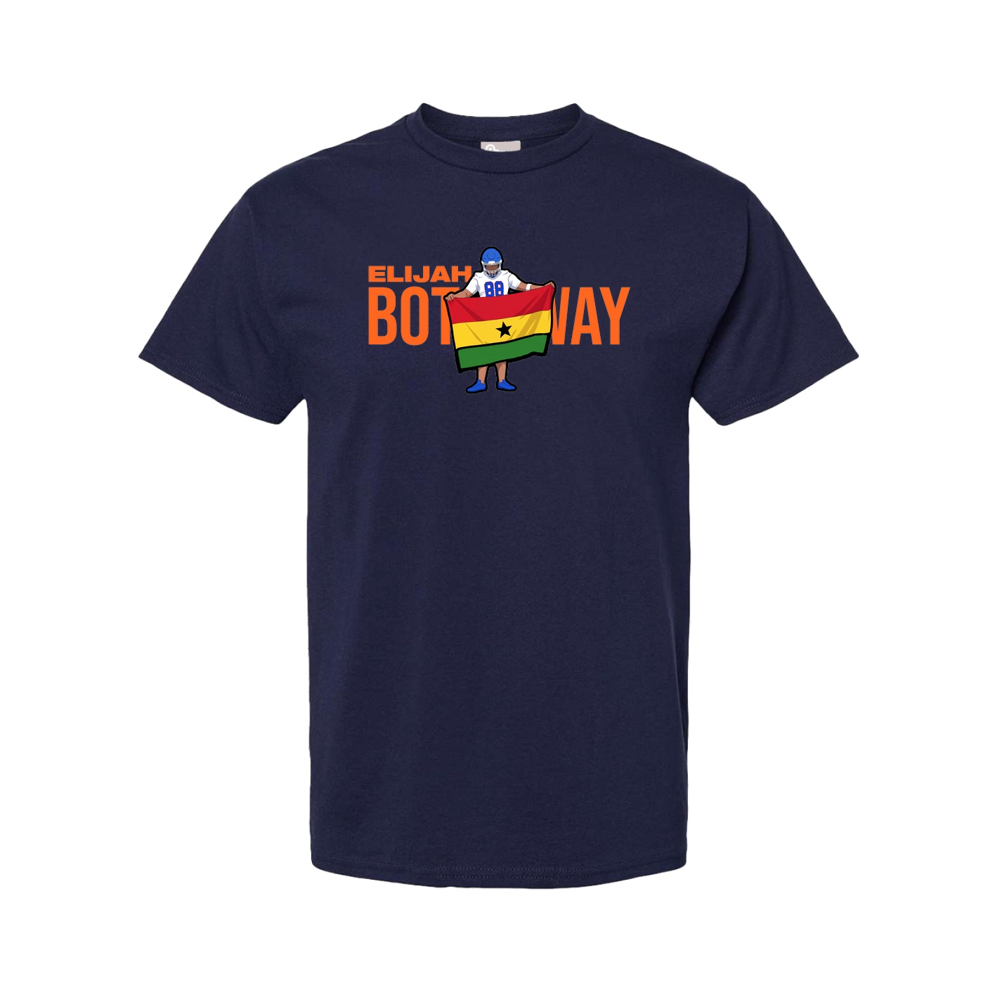 Tee — Player Name in Navy