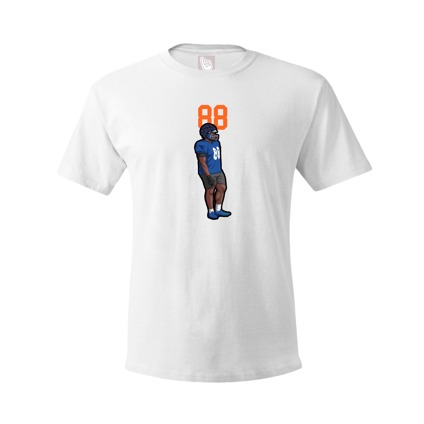 Tee — Number Top in White