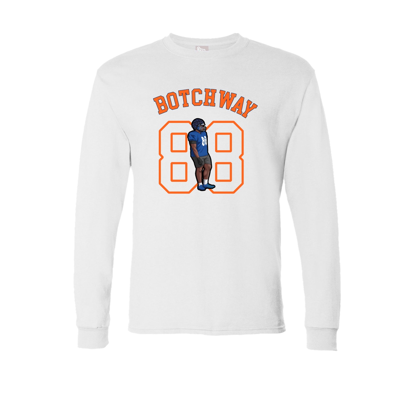 Long Sleeve Tee — Shirsey Arch in White