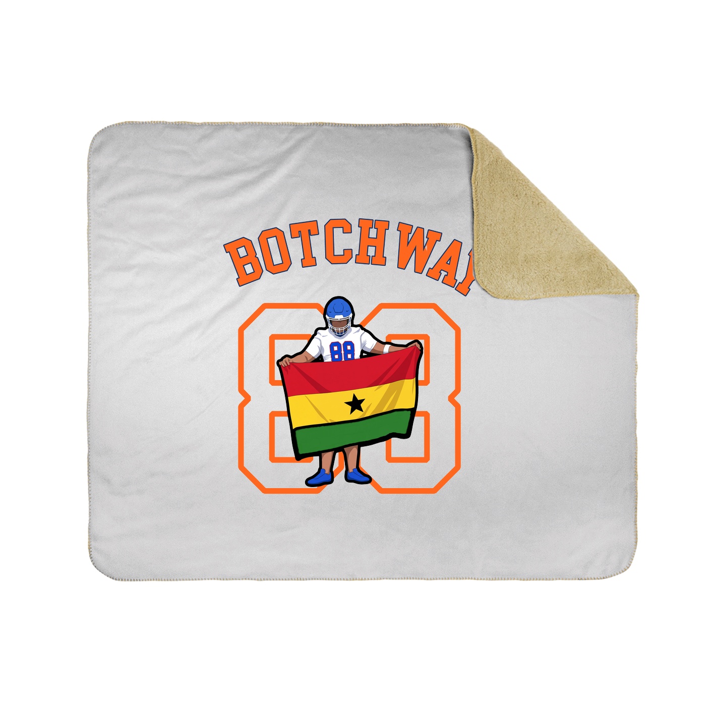 Throw Blanket — Shirsey Arch in White