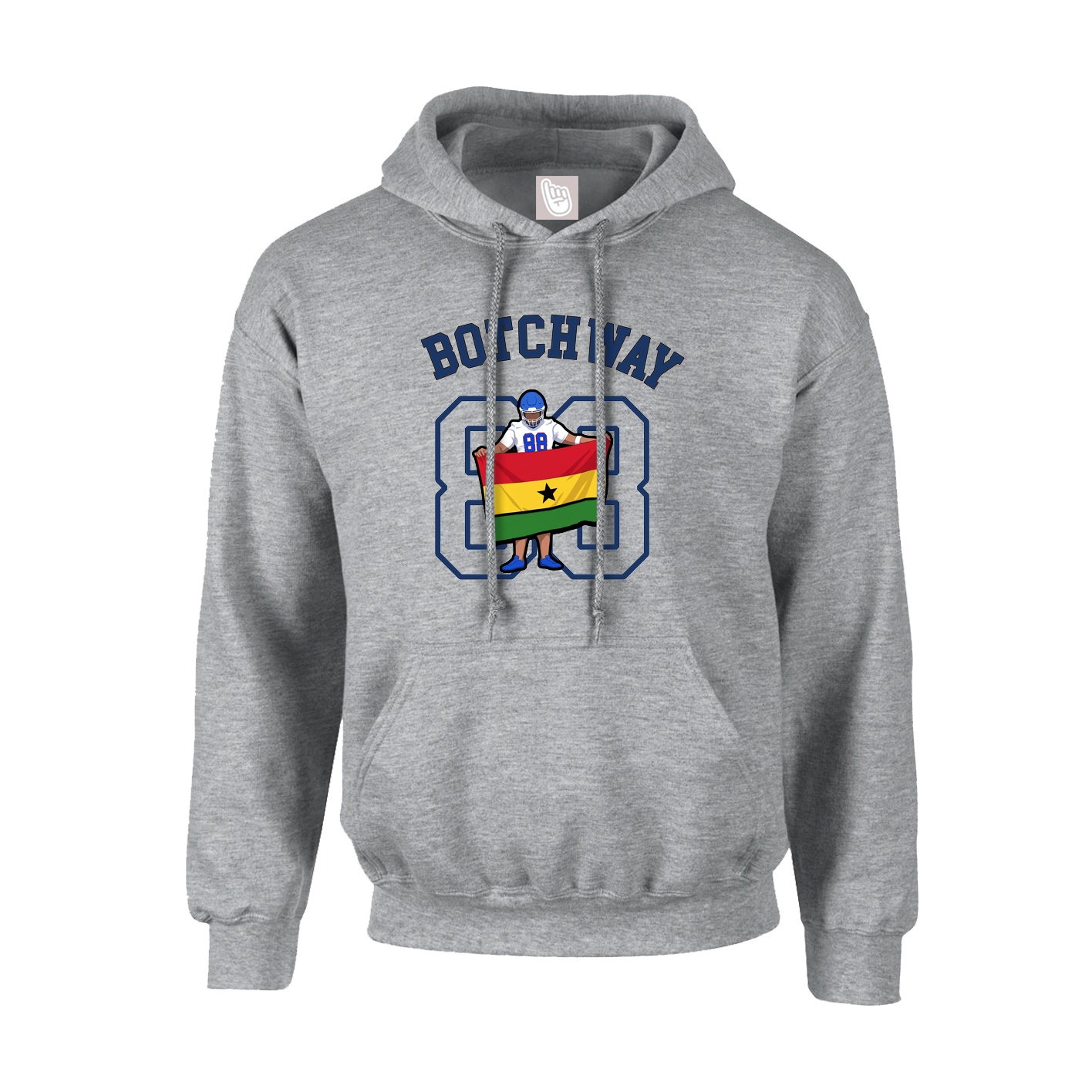 Hoodie — Shirsey Arch in Grey