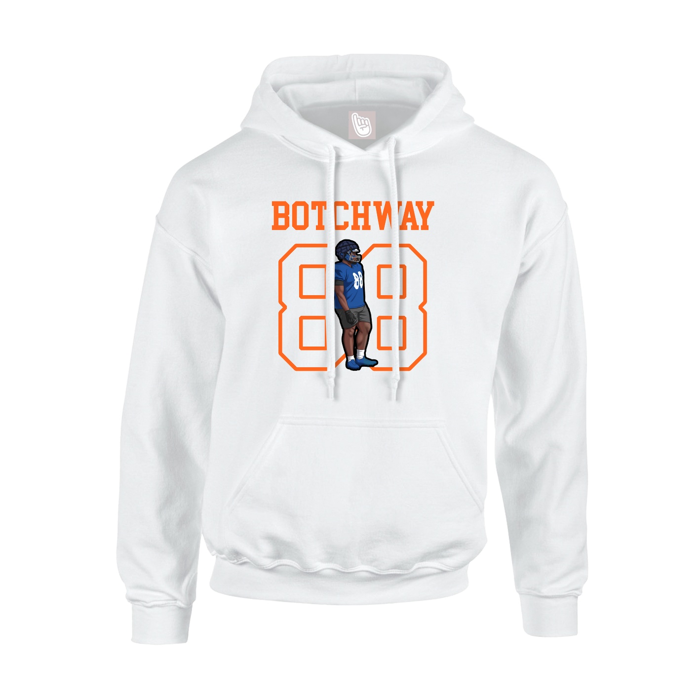 Youth Hoodie — Shirsey in White