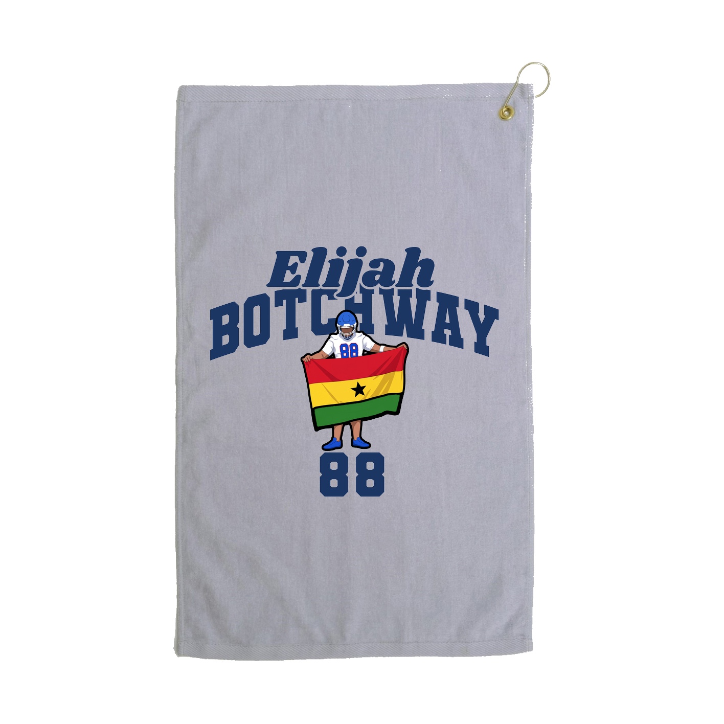 Golf Towel — Signature Arch in Grey