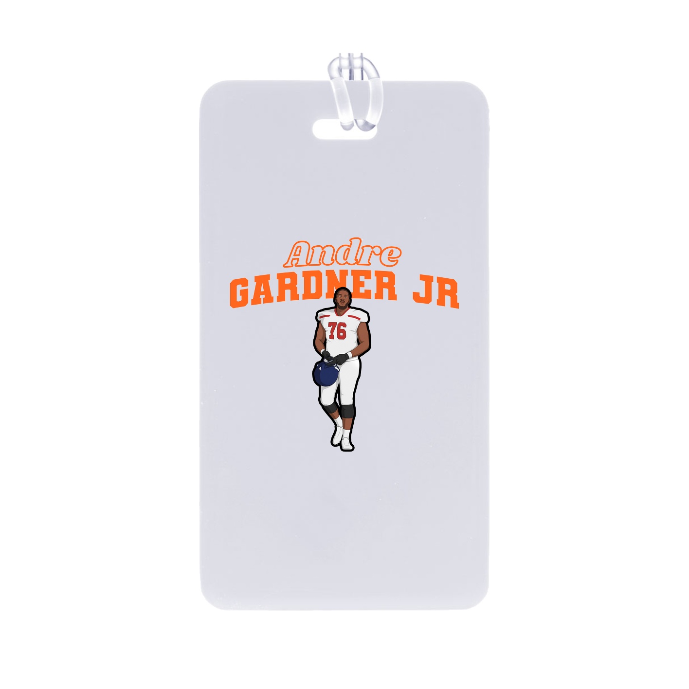 Bag Tag — Name Arch in Classic
