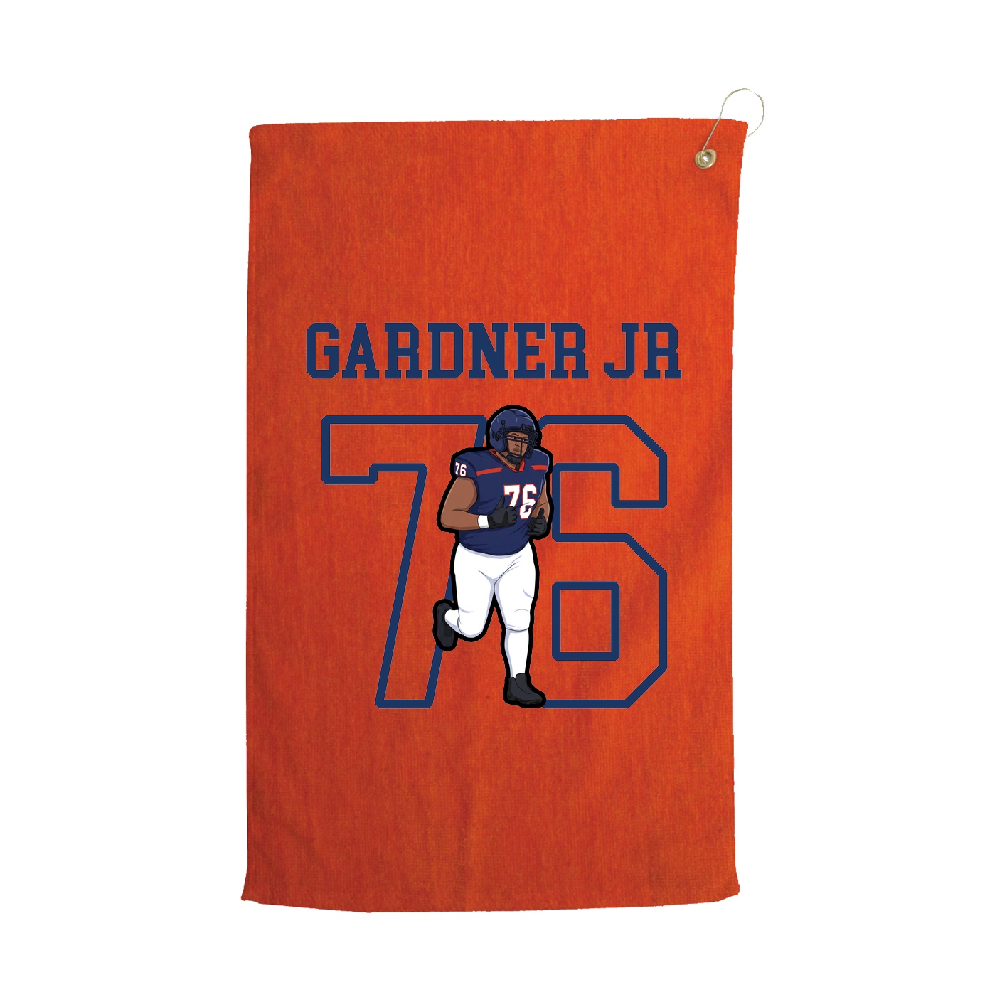 Golf Towel — Shirsey in Orange
