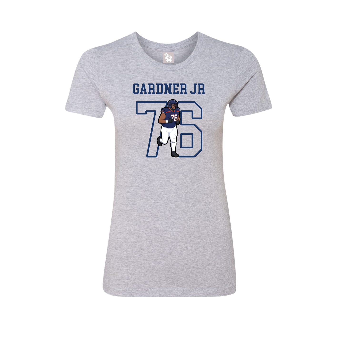 Fitted Women's Tee — Shirsey in Grey