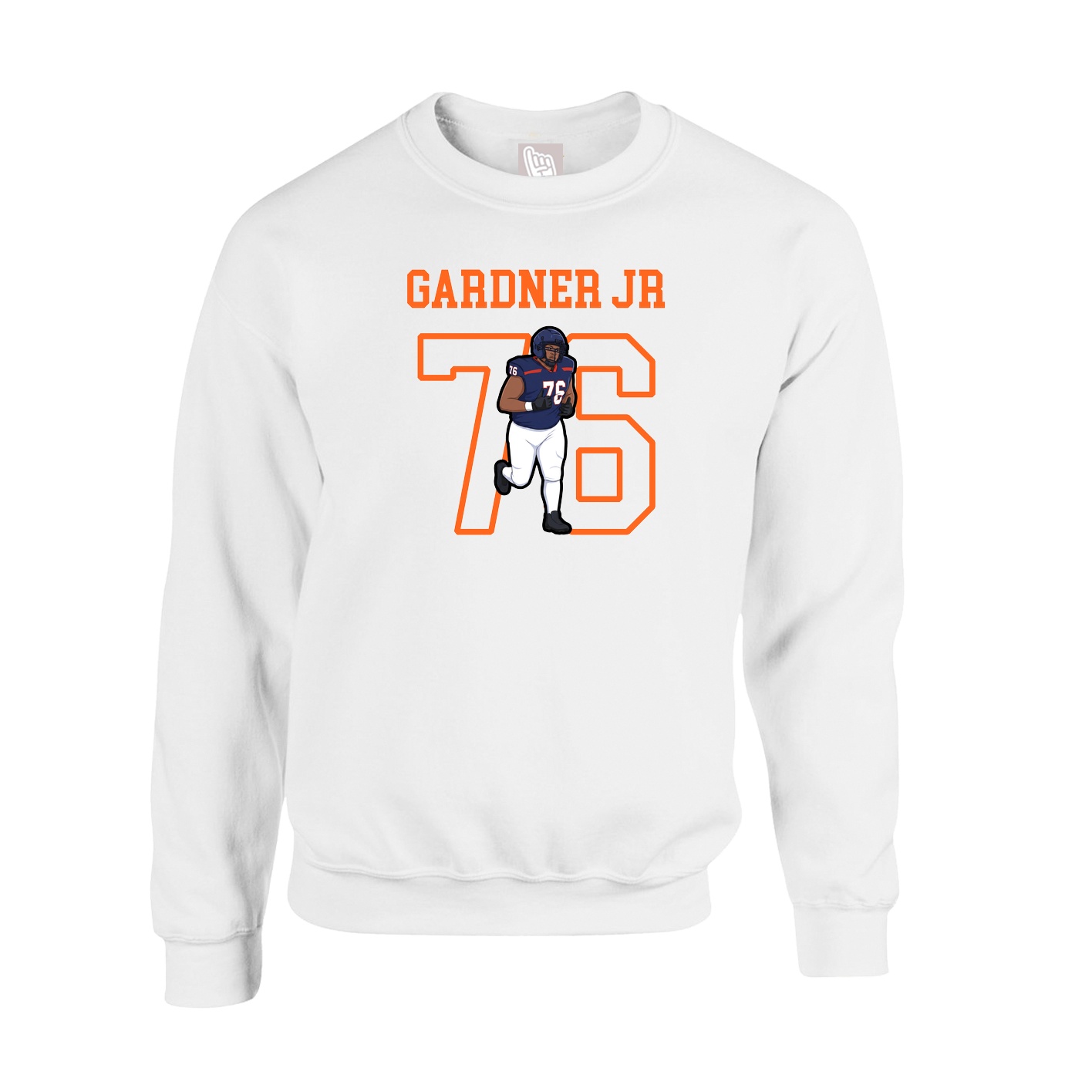 Fleece Crew — Shirsey in White