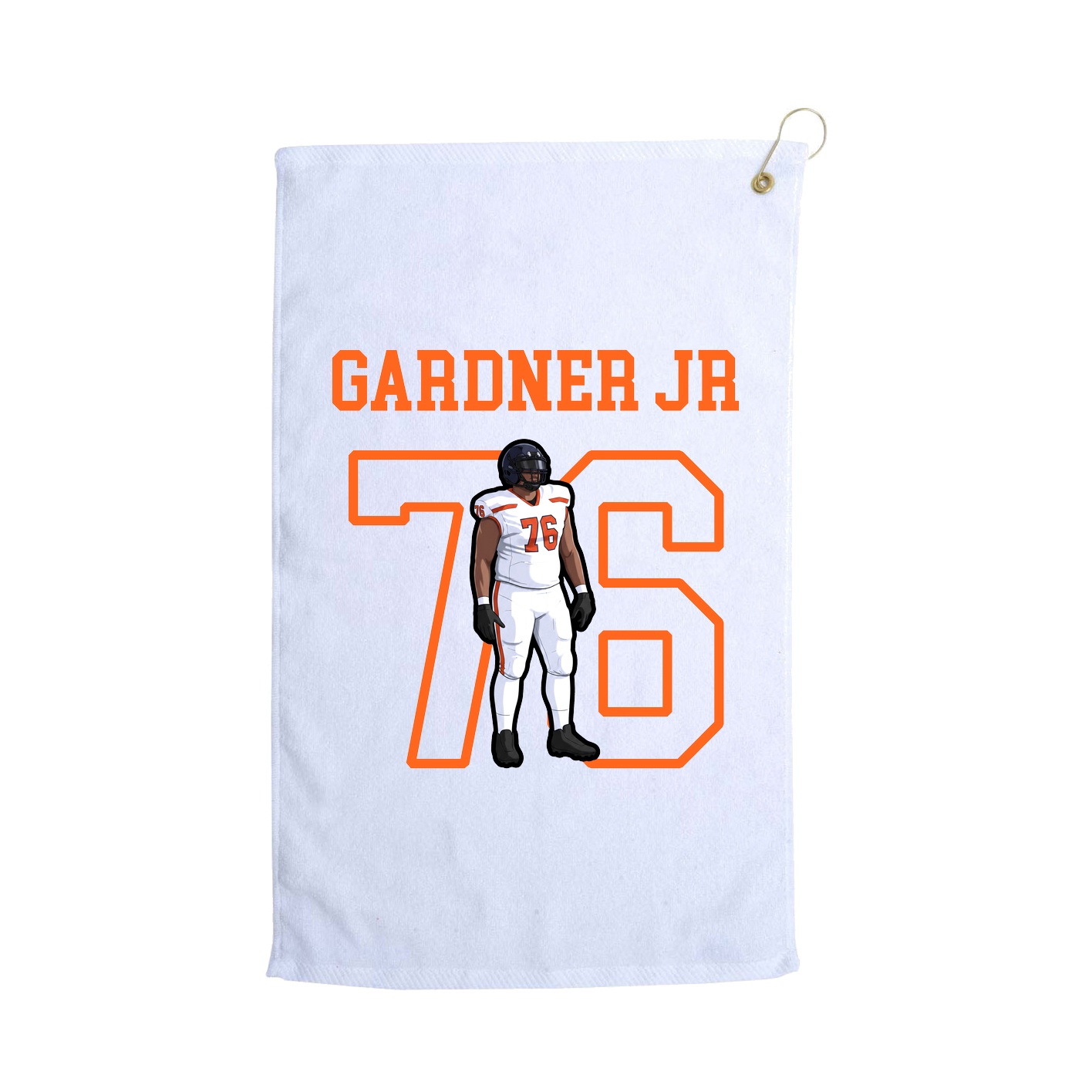 Golf Towel — Shirsey in White