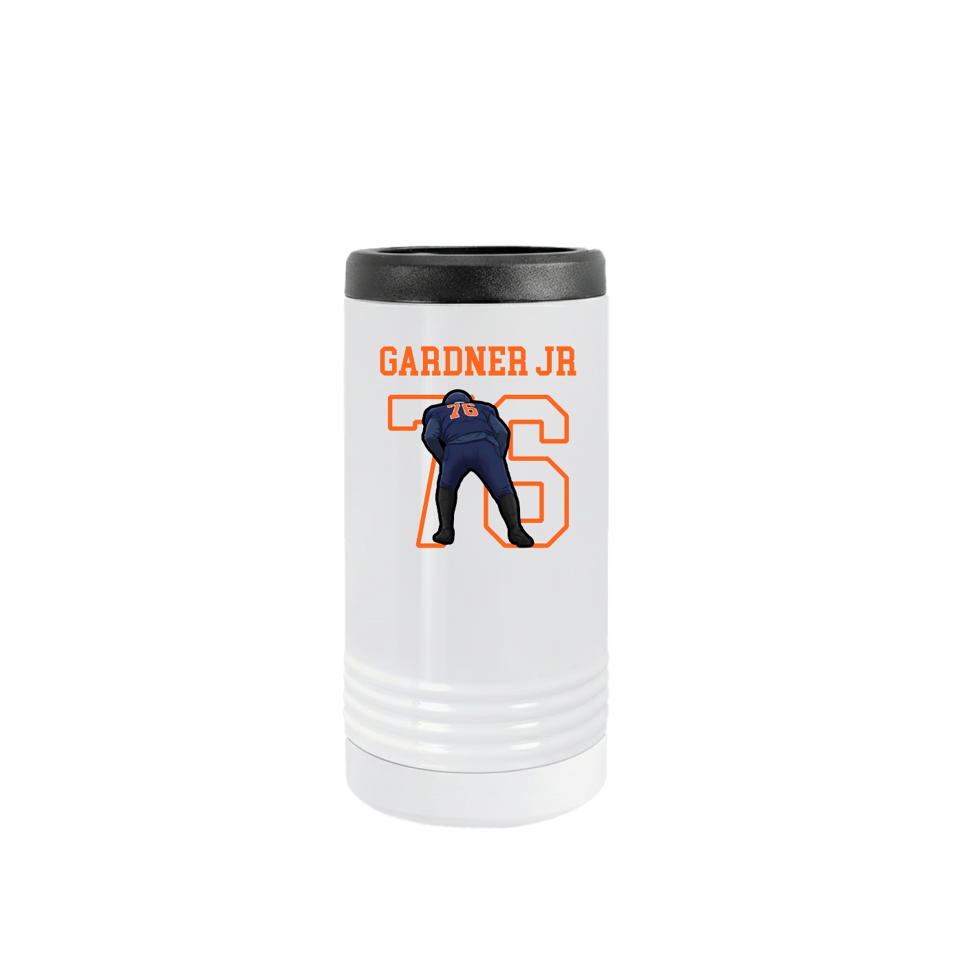 Slim Beverage Holder — Shirsey in White