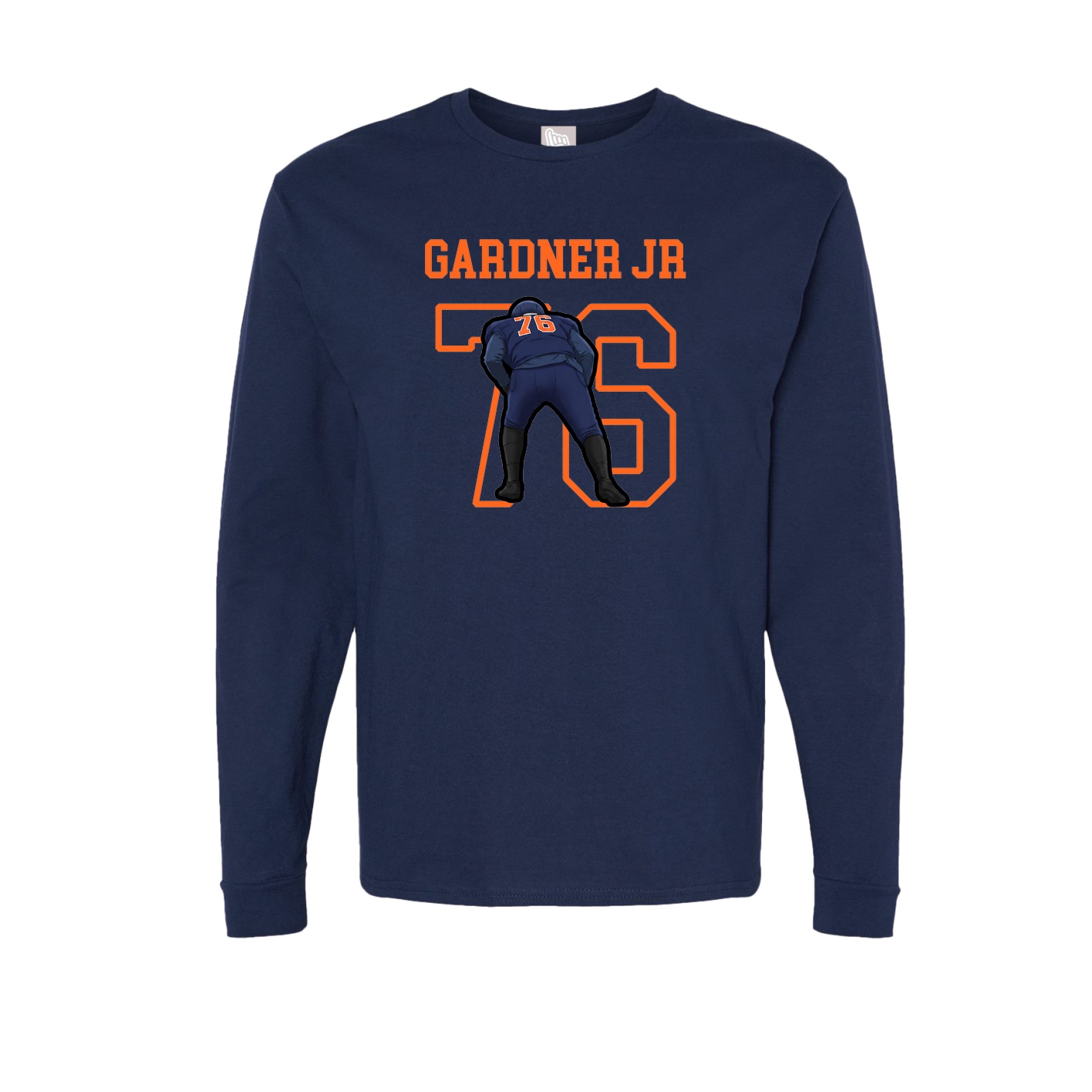 Long Sleeve Tee — Shirsey in Navy