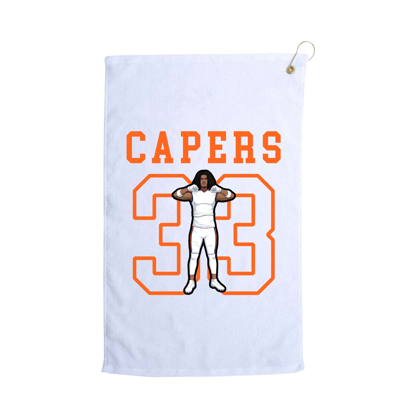 Golf Towel — Shirsey in White