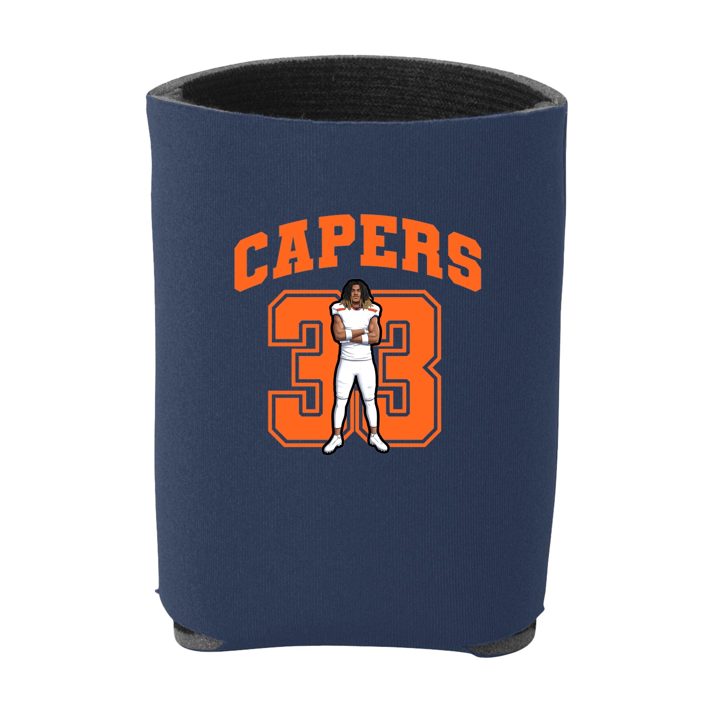 Can Holder — Number in Navy
