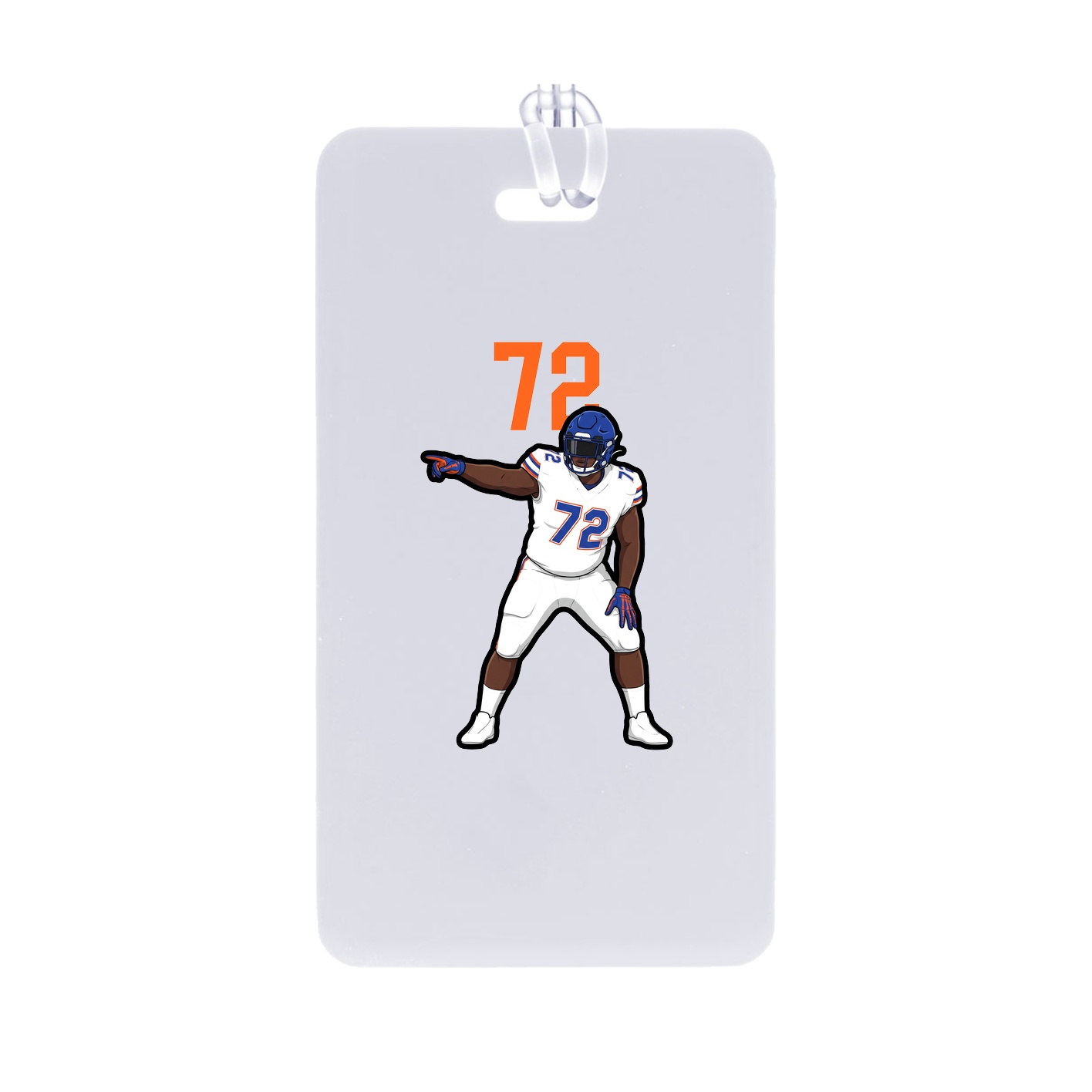 Bag Tag — Number Top in Classic