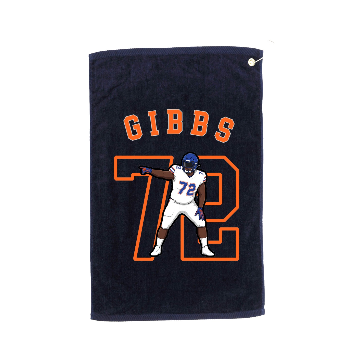 Golf Towel — Shirsey Arch in Navy