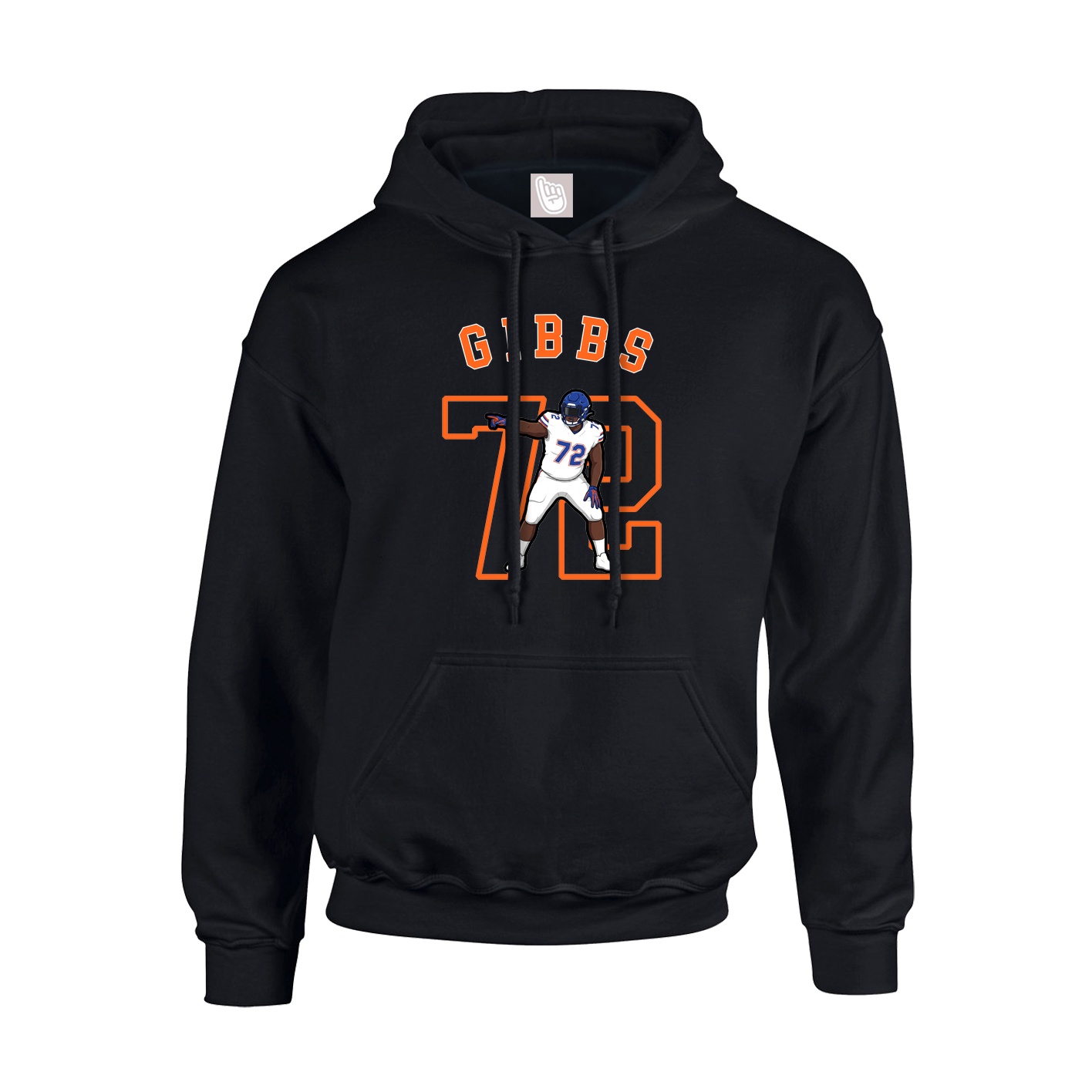 Hoodie — Shirsey Arch in Black