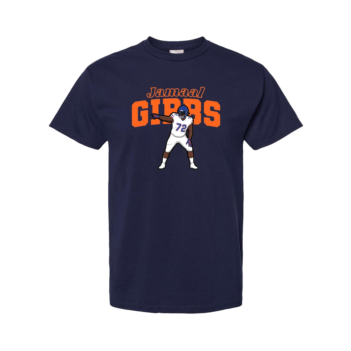 Tee — Name Arch in Navy