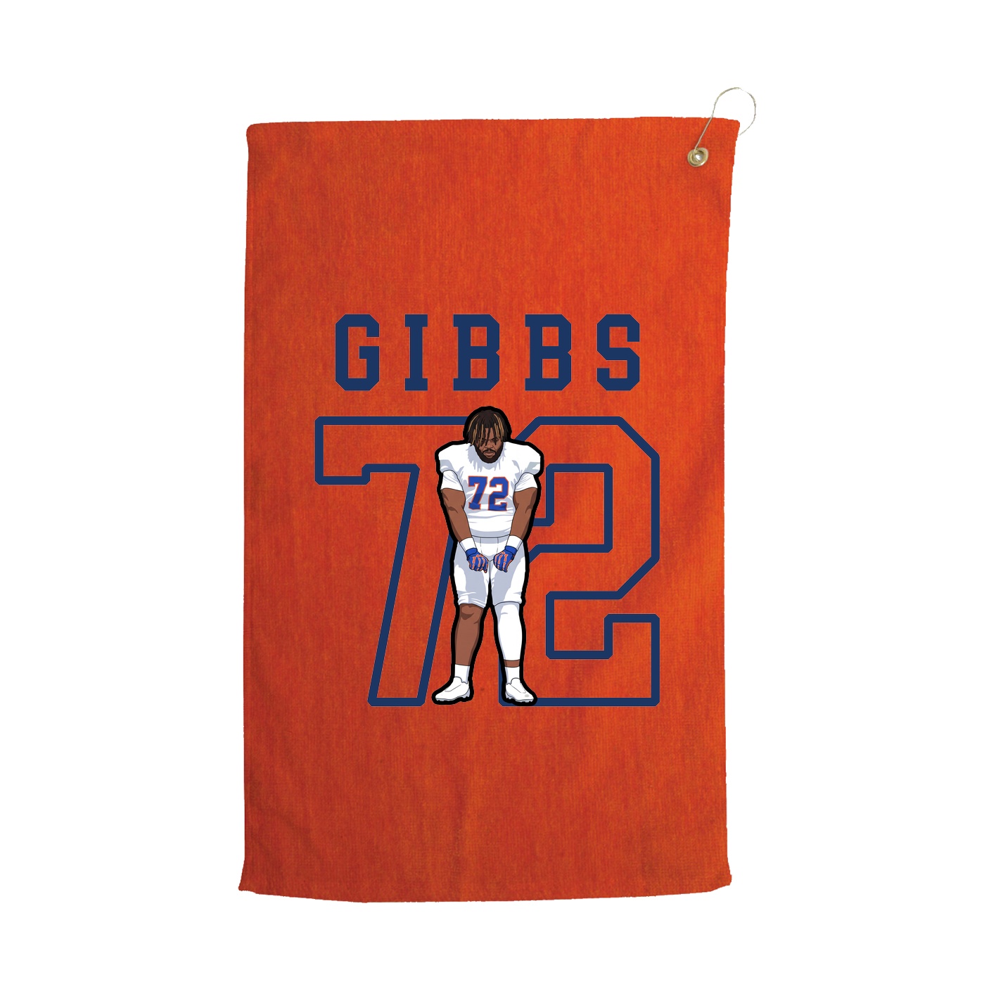 Golf Towel — Shirsey in Orange