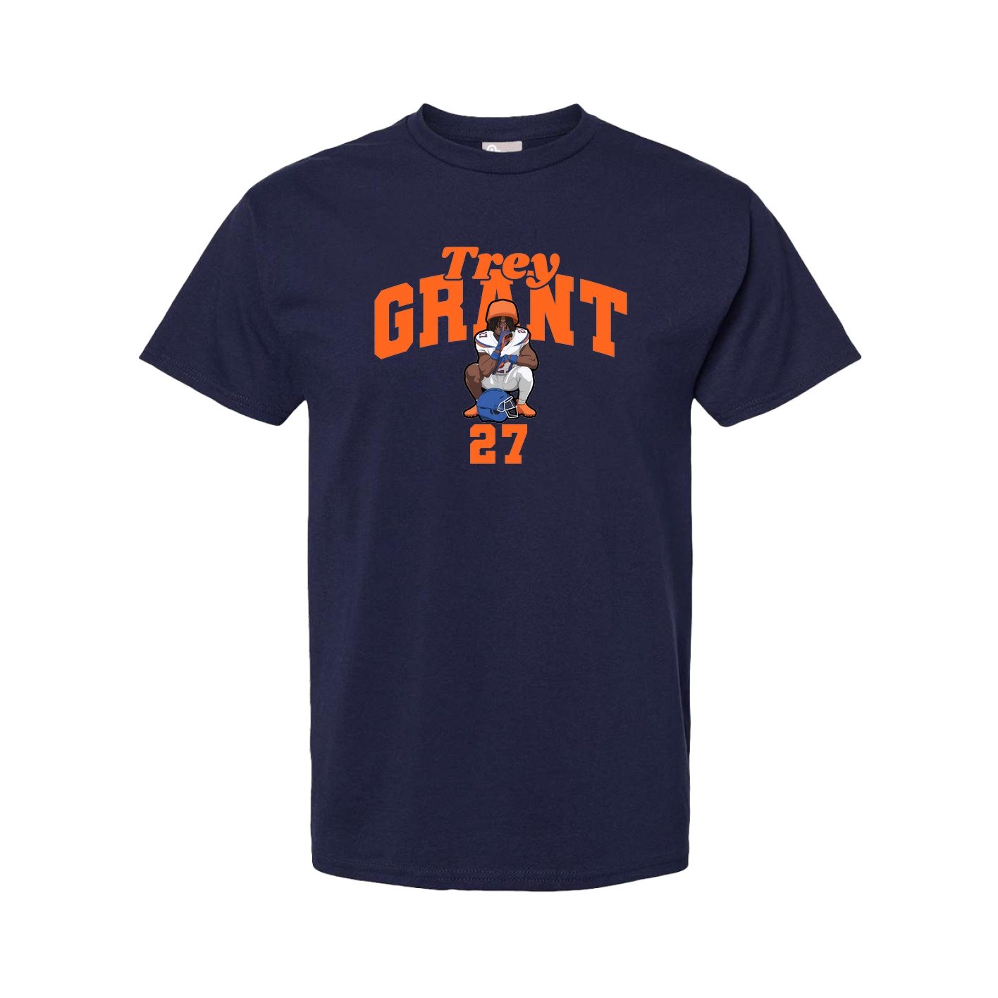 Tee — Signature Arch in Navy